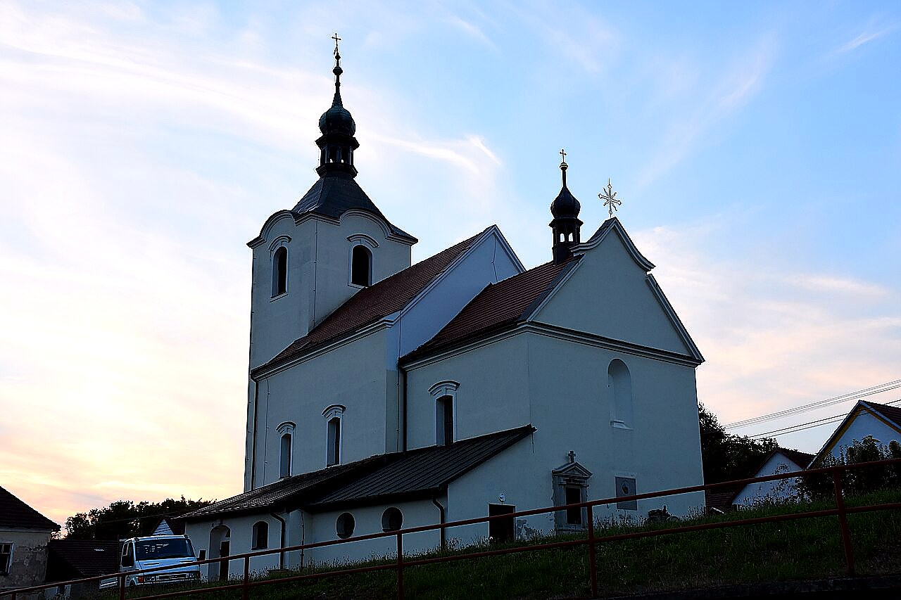 
<span>kostel svatého Bartoloměje (Pošná)</span>
