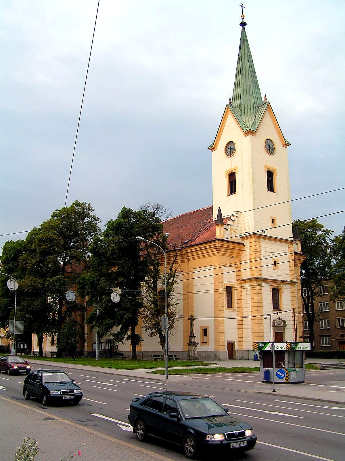 
<span>kostel svatého Filipa a Jakuba ve Zlíně</span>
