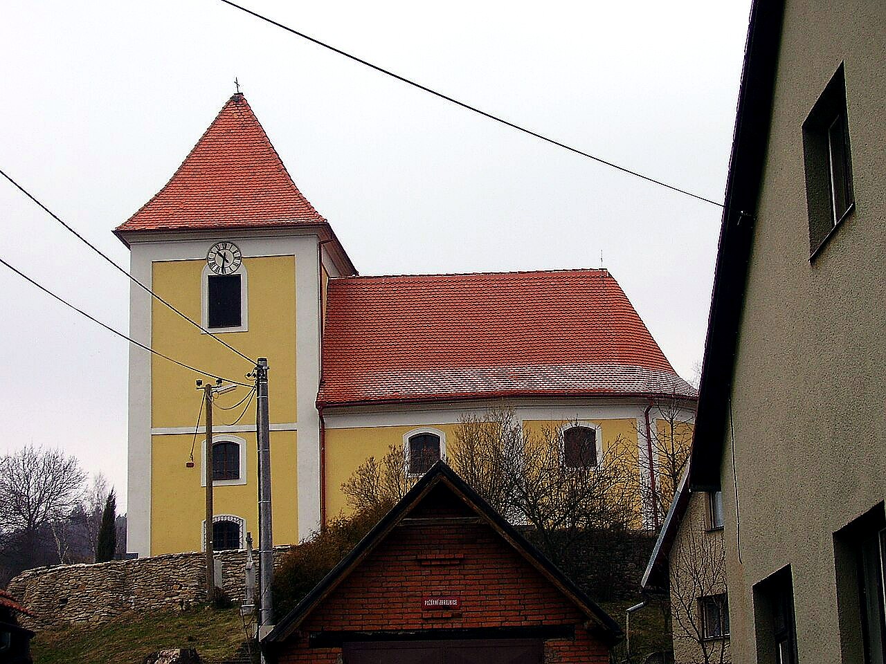 
<span>kostel svatého Martina (Věžná)</span>
