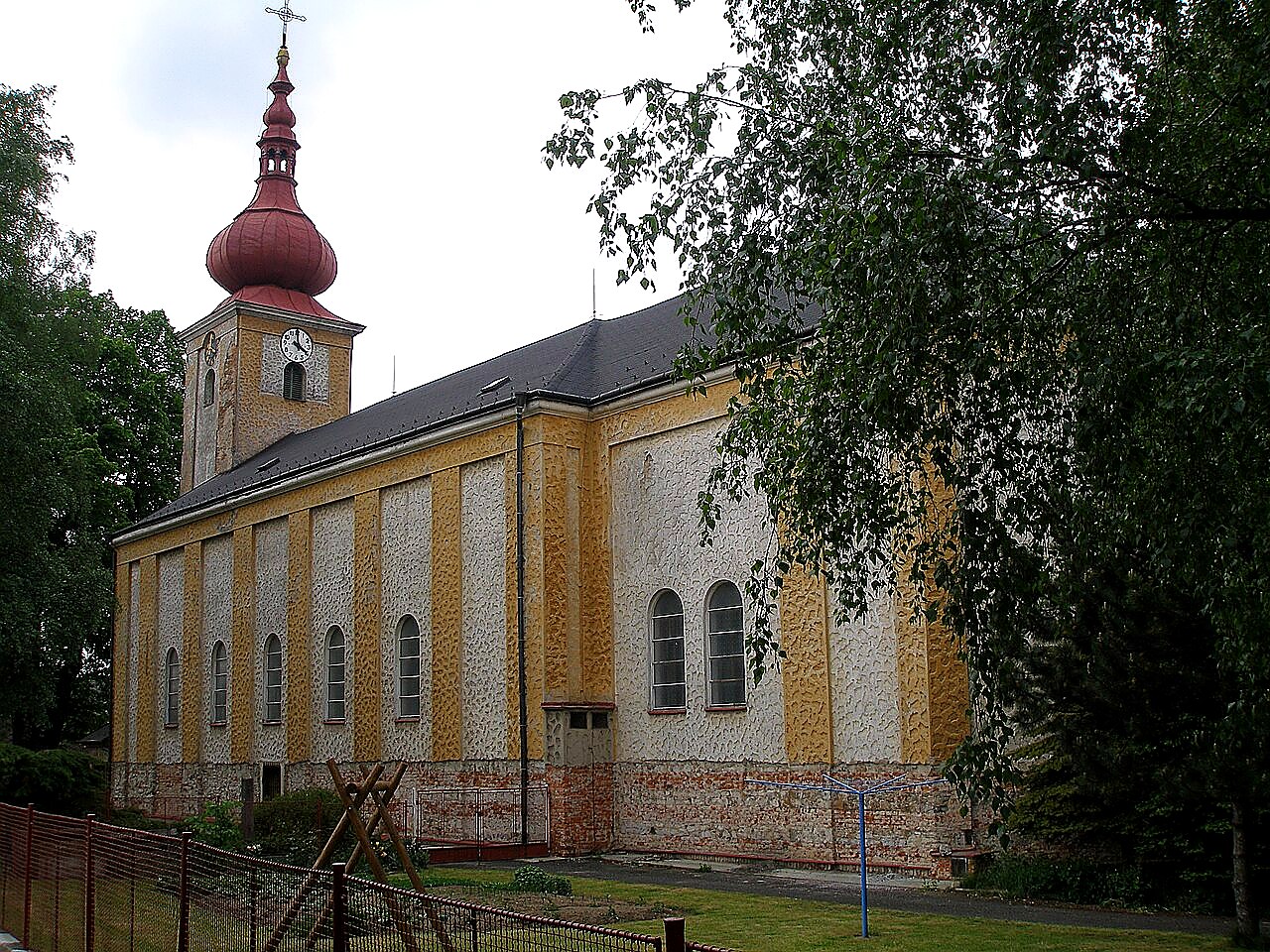 
<span>kostel svatého Mikuláše v Březové</span>
