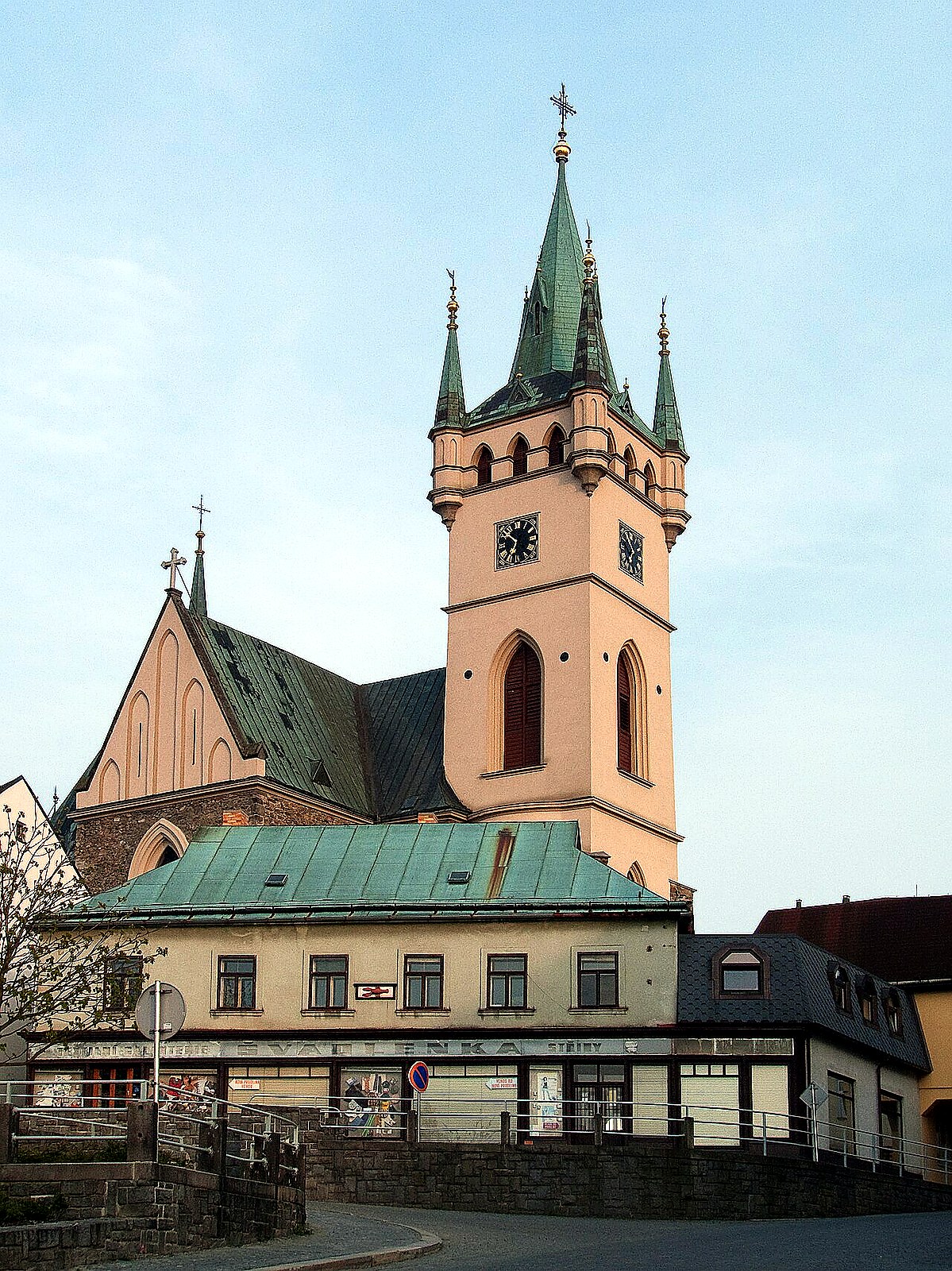 
<span>kostel svatého Mikuláše v Humpolci</span>
