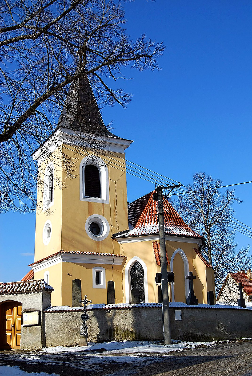 
<span>kostel svatého Vavřince (Kostelec)</span>
