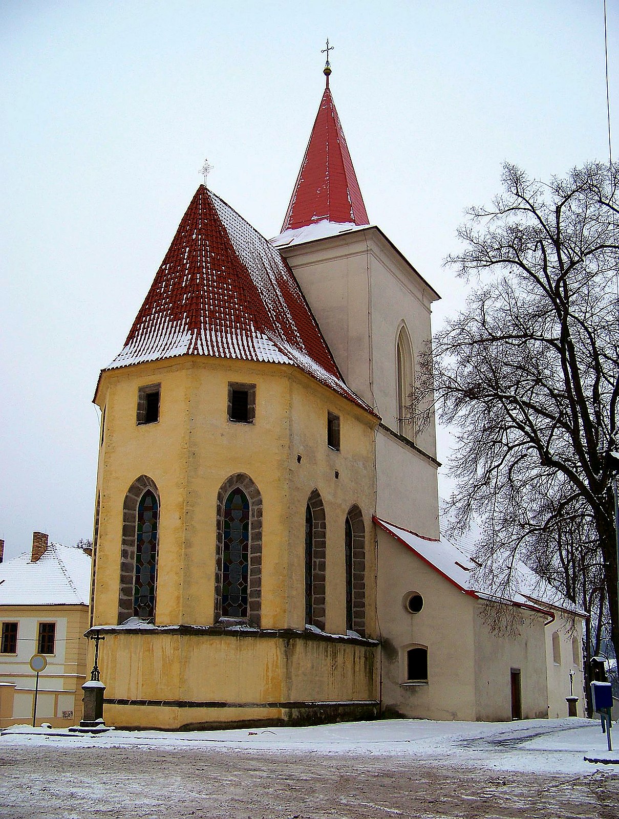 
<span>kostel svatého Vojtěcha v Jílovém u Prahy</span>
