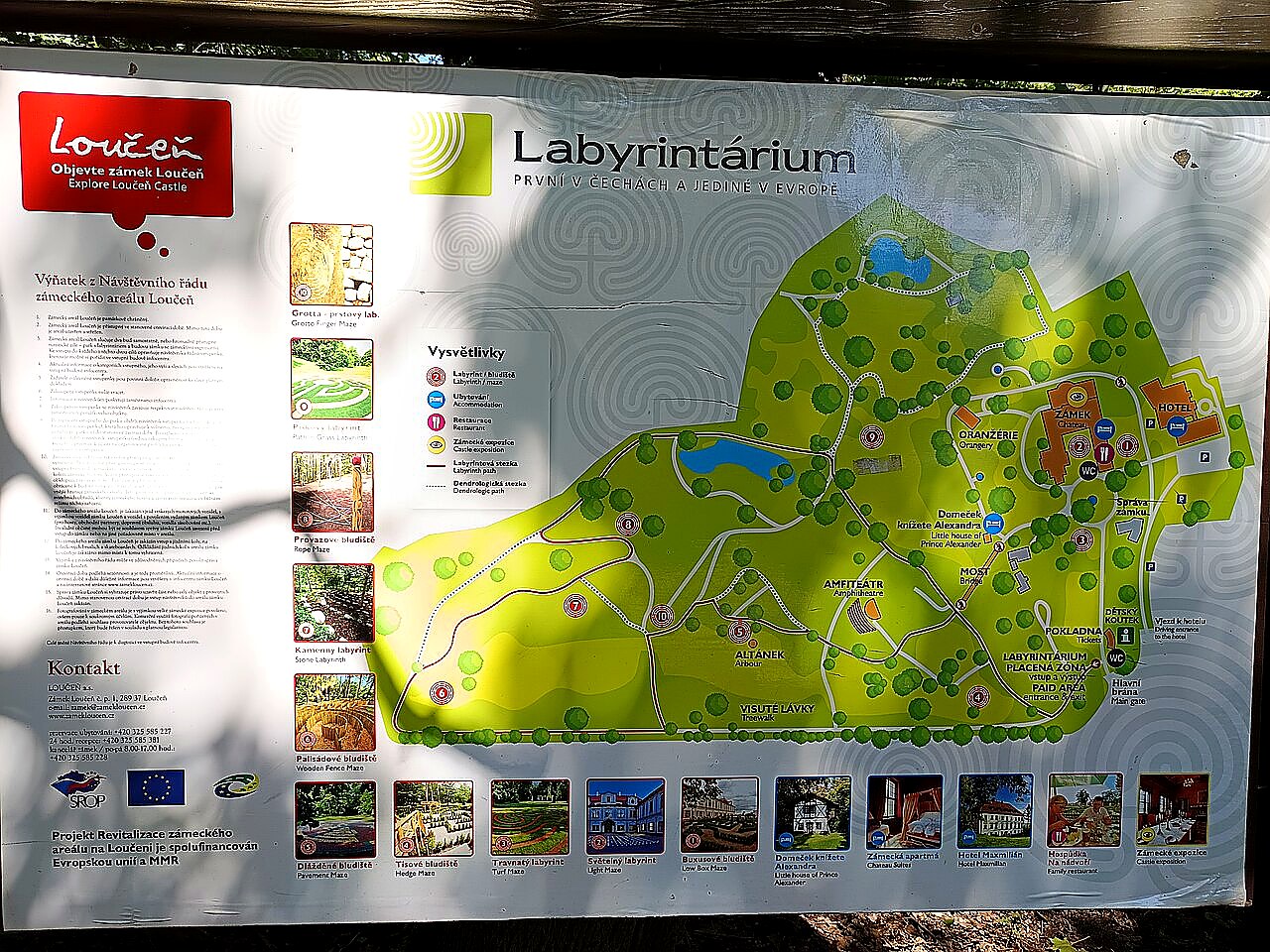 
<span>Labyrintárium v Loučeni</span>
