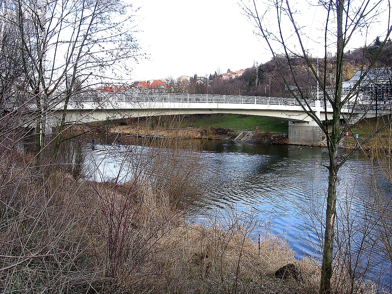 
<span>most na Veslařský ostrov</span>
