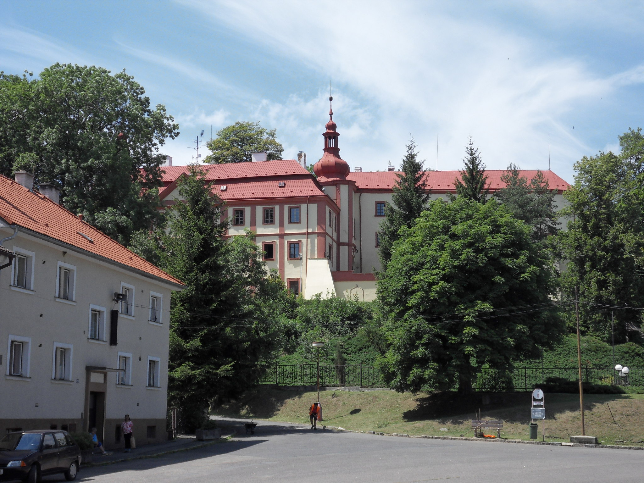 Dnešní pohled – Bezdružice