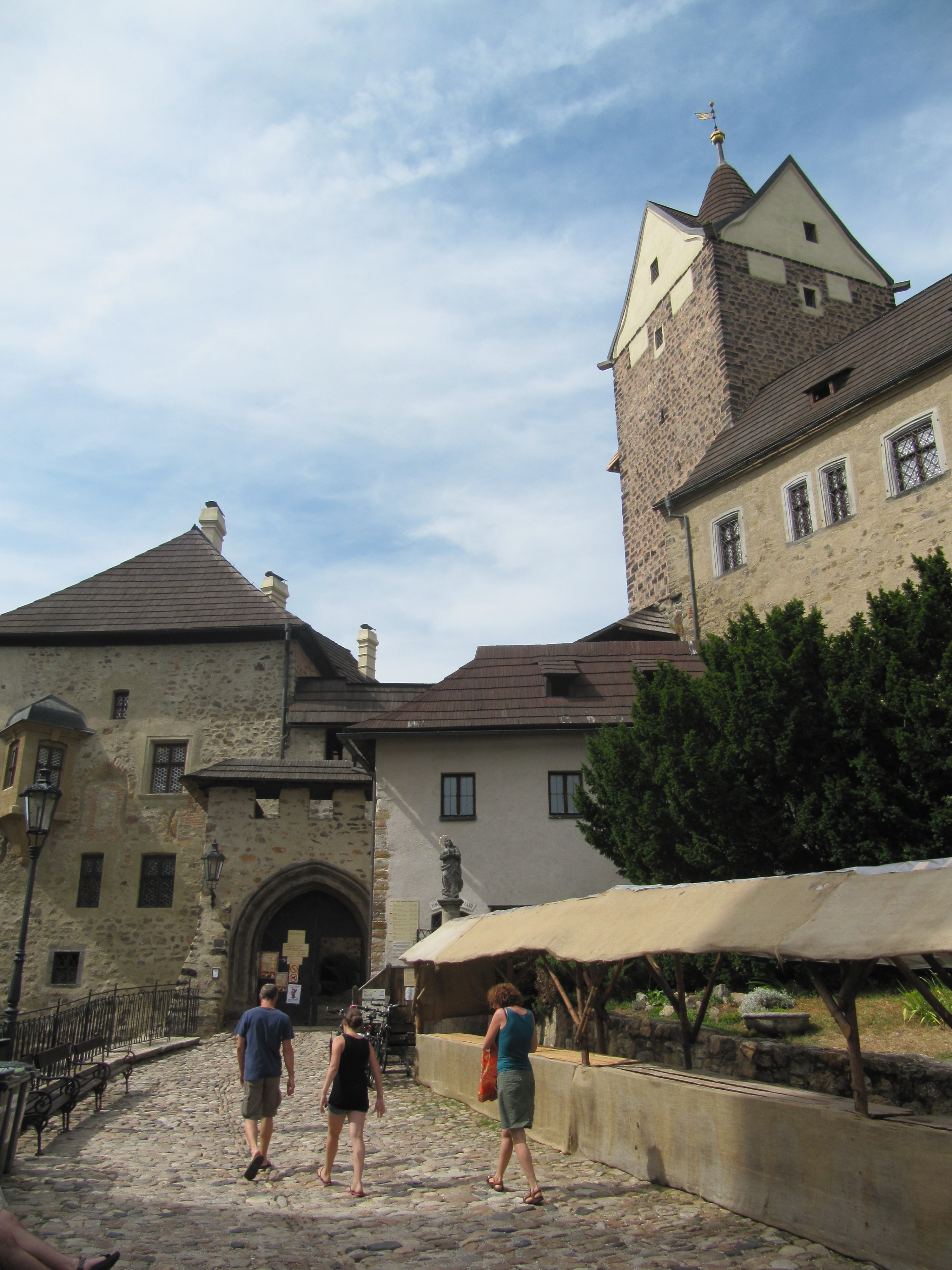 Dnešní pohled – Loket
