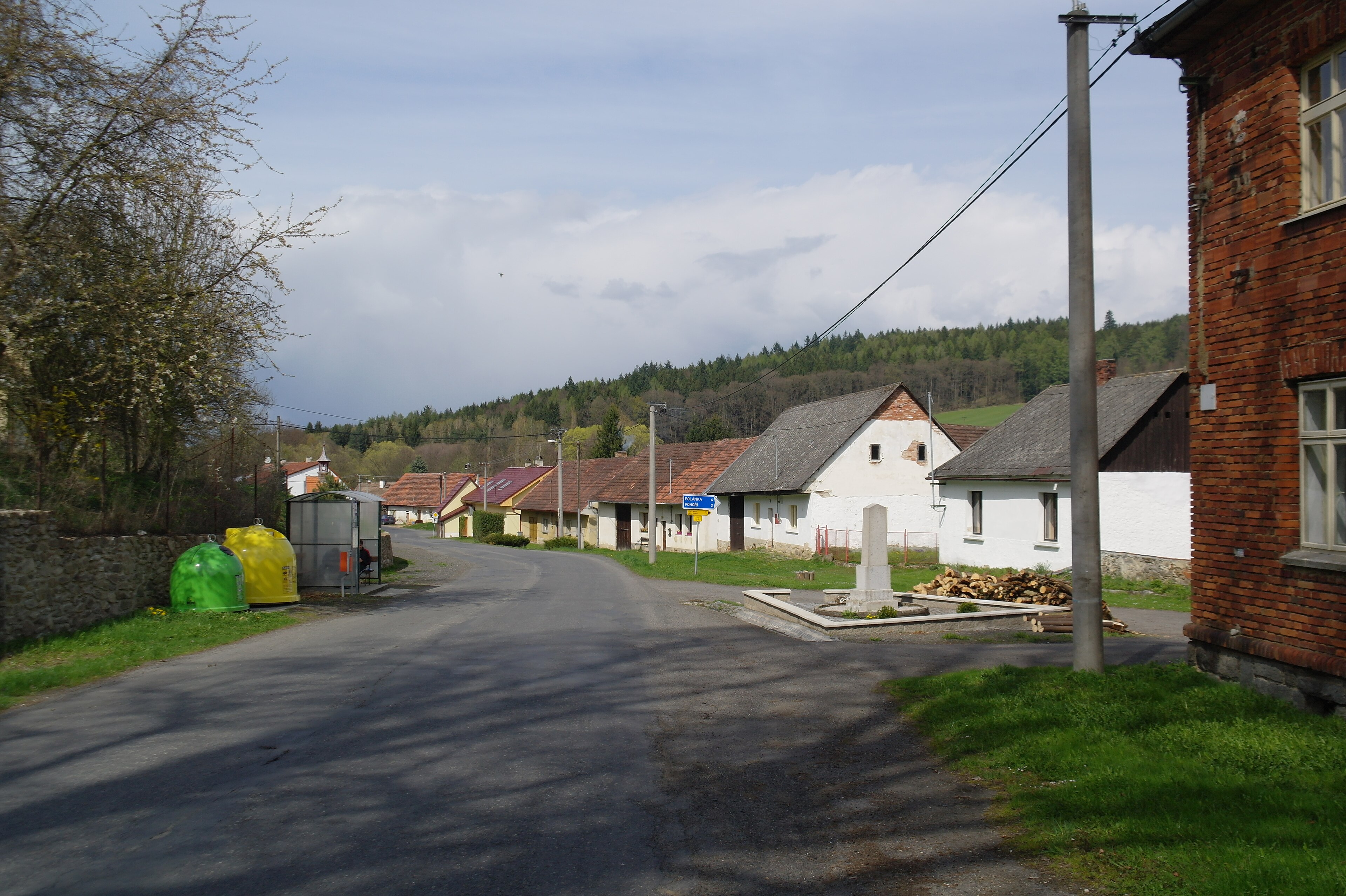 Dnešní pohled – Lovčice