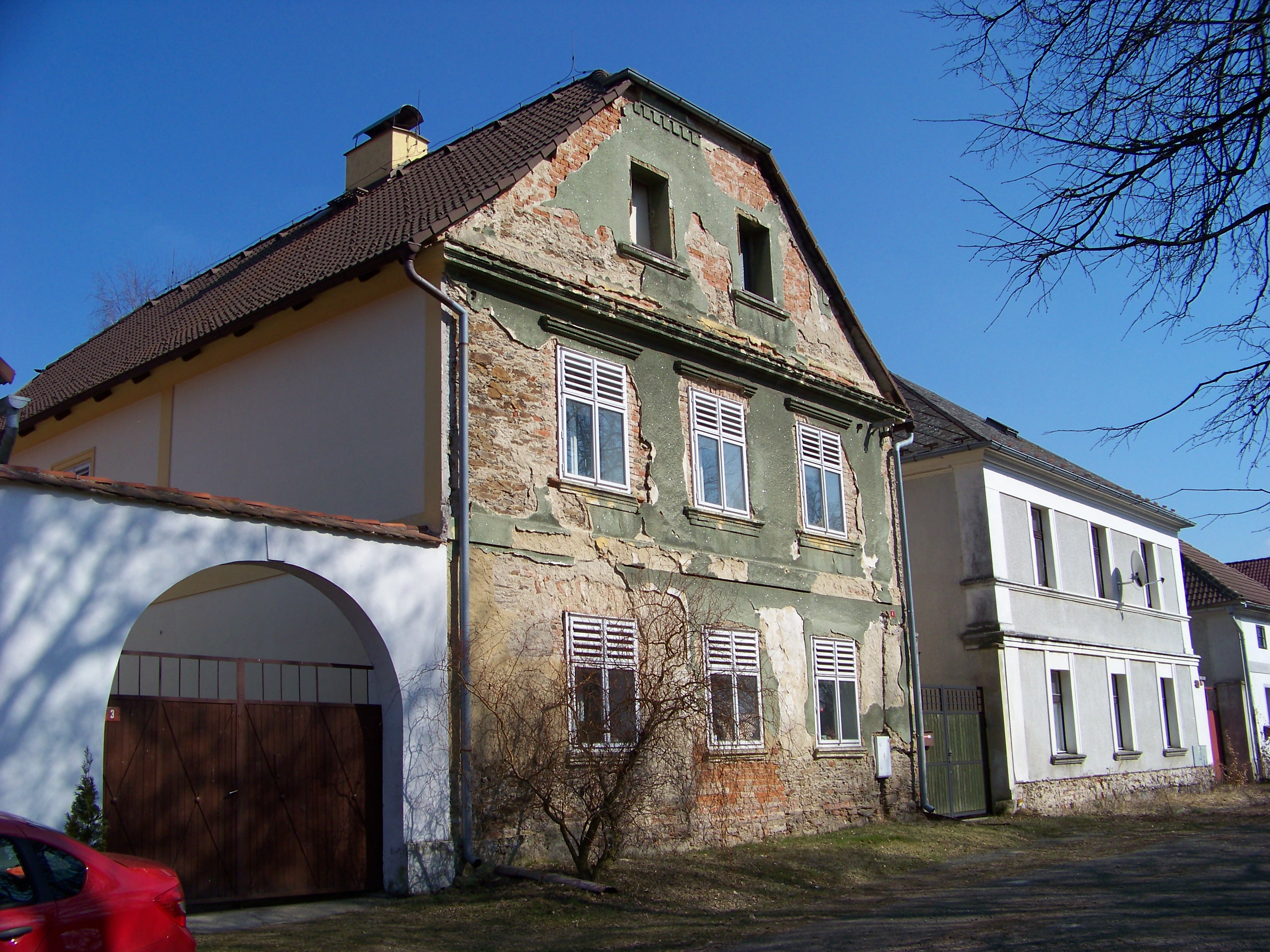 Dnešní pohled – Malešov