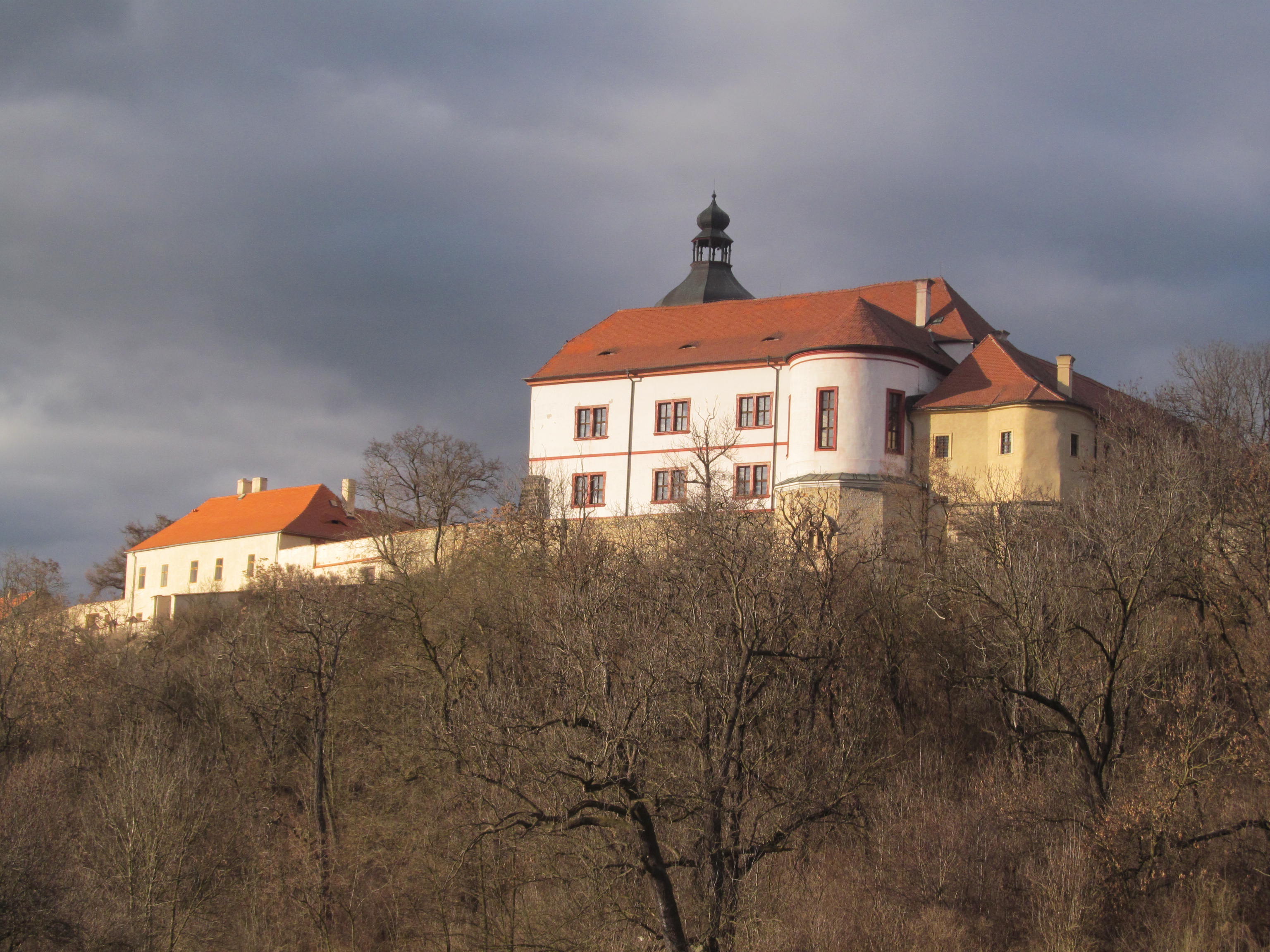 Dnešní pohled – Nový Hrad (Jimlín)