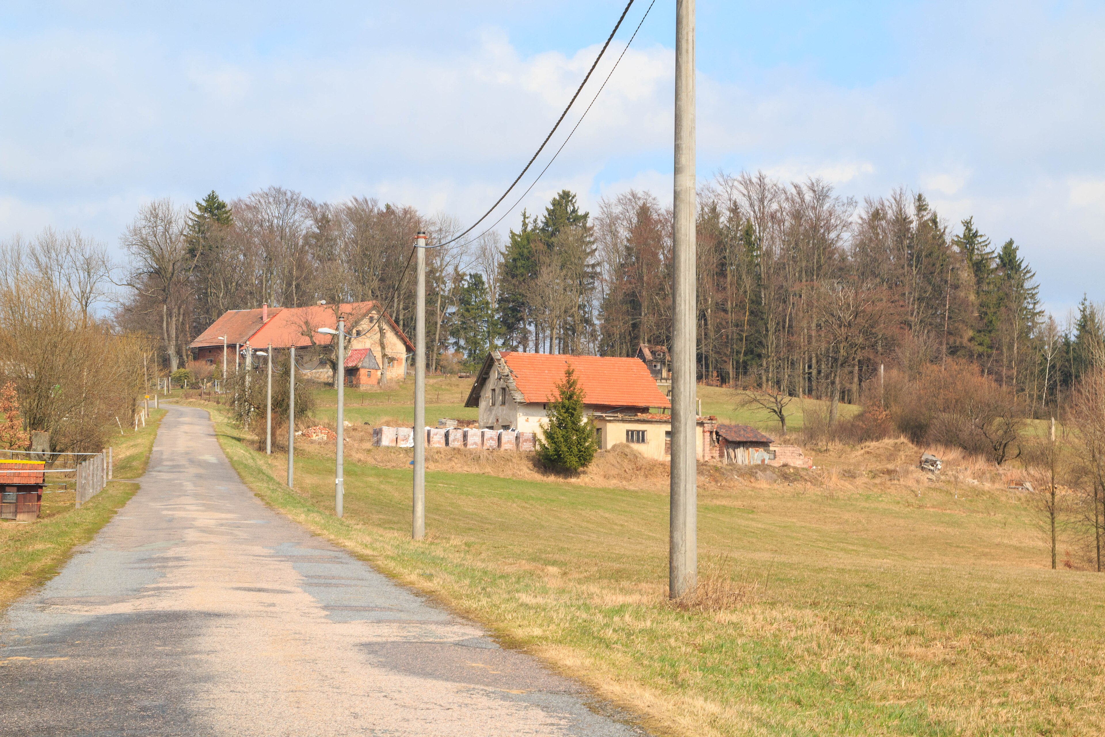 Dnešní pohled – Pěčín