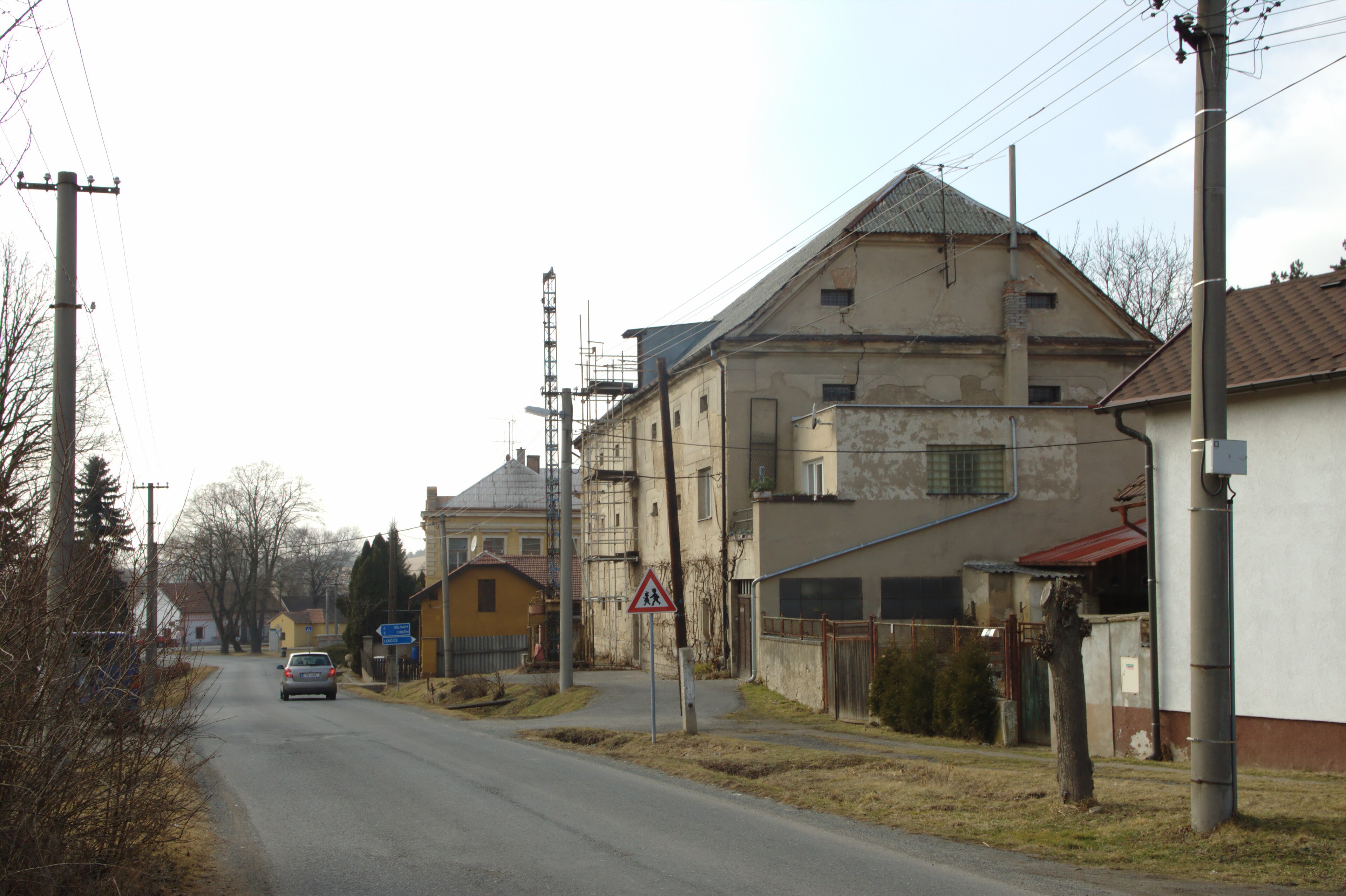 Dnešní pohled – Sazená