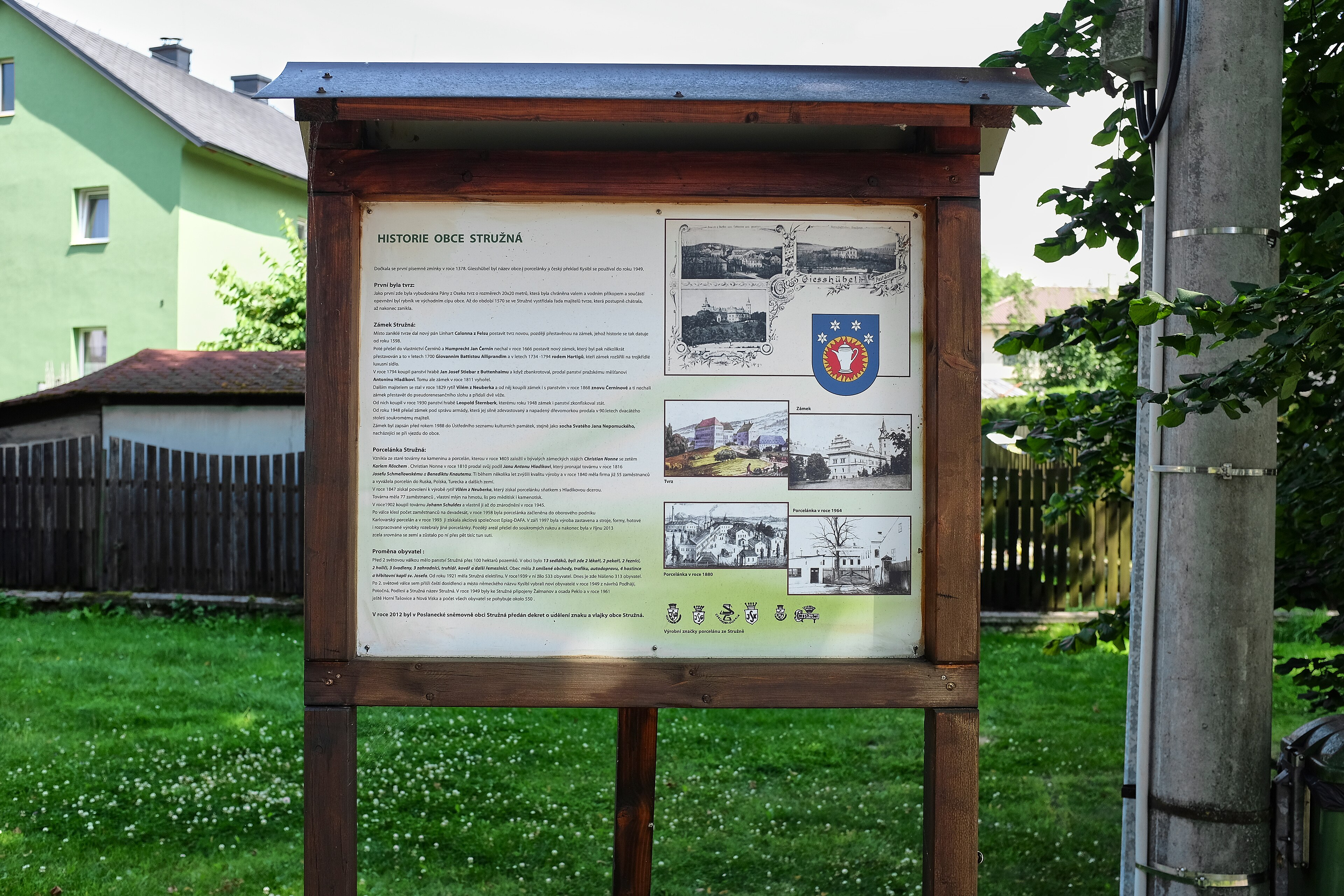 Dnešní pohled – Stružná