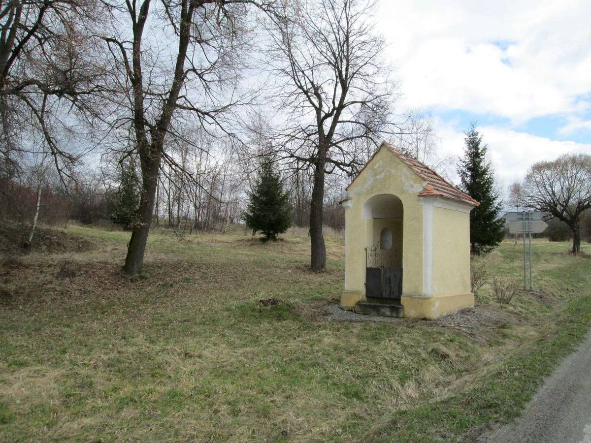 Dnešní pohled – Vysoký hrádek