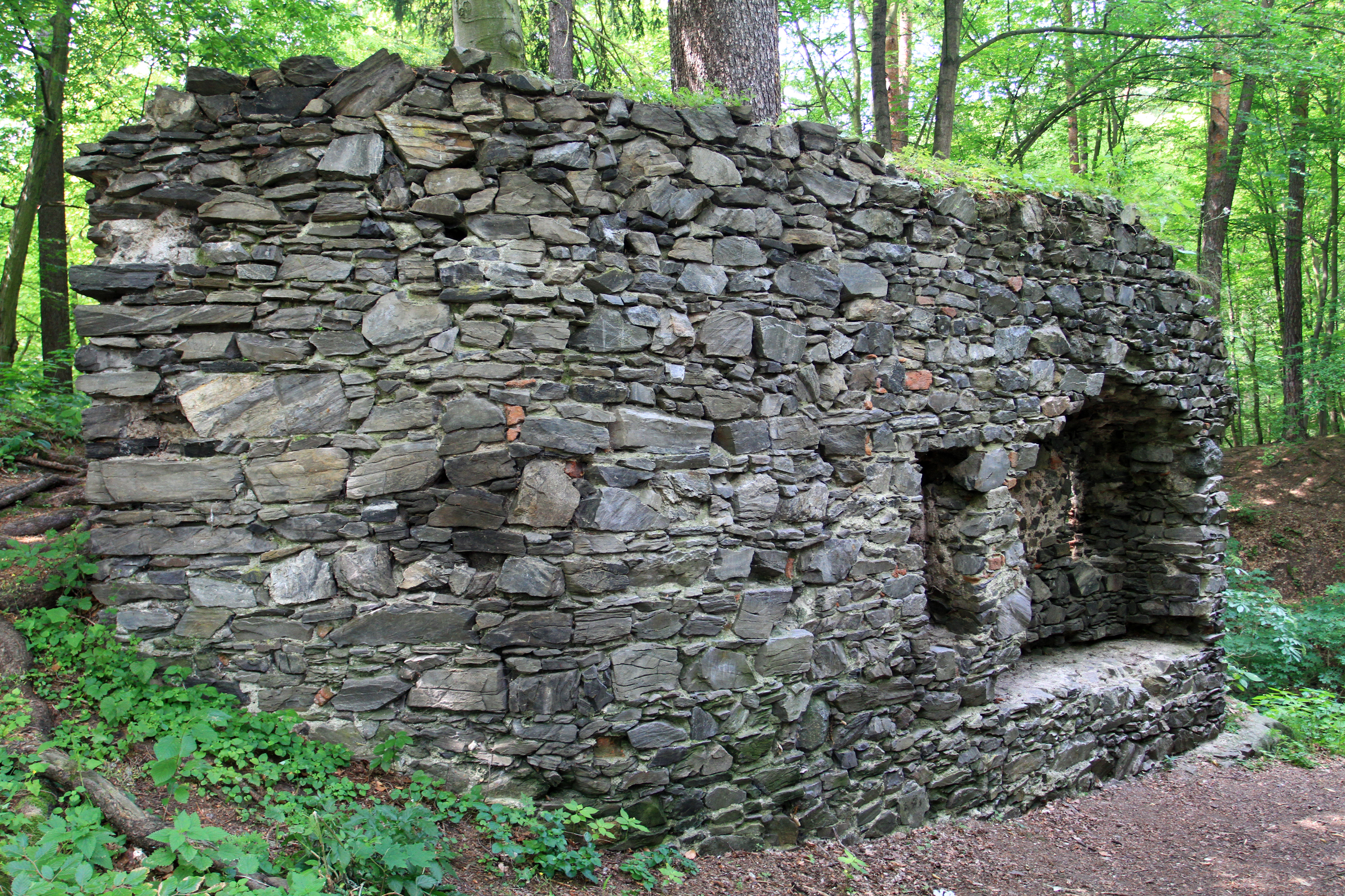 Dnešní pohled – Zbořený Kostelec