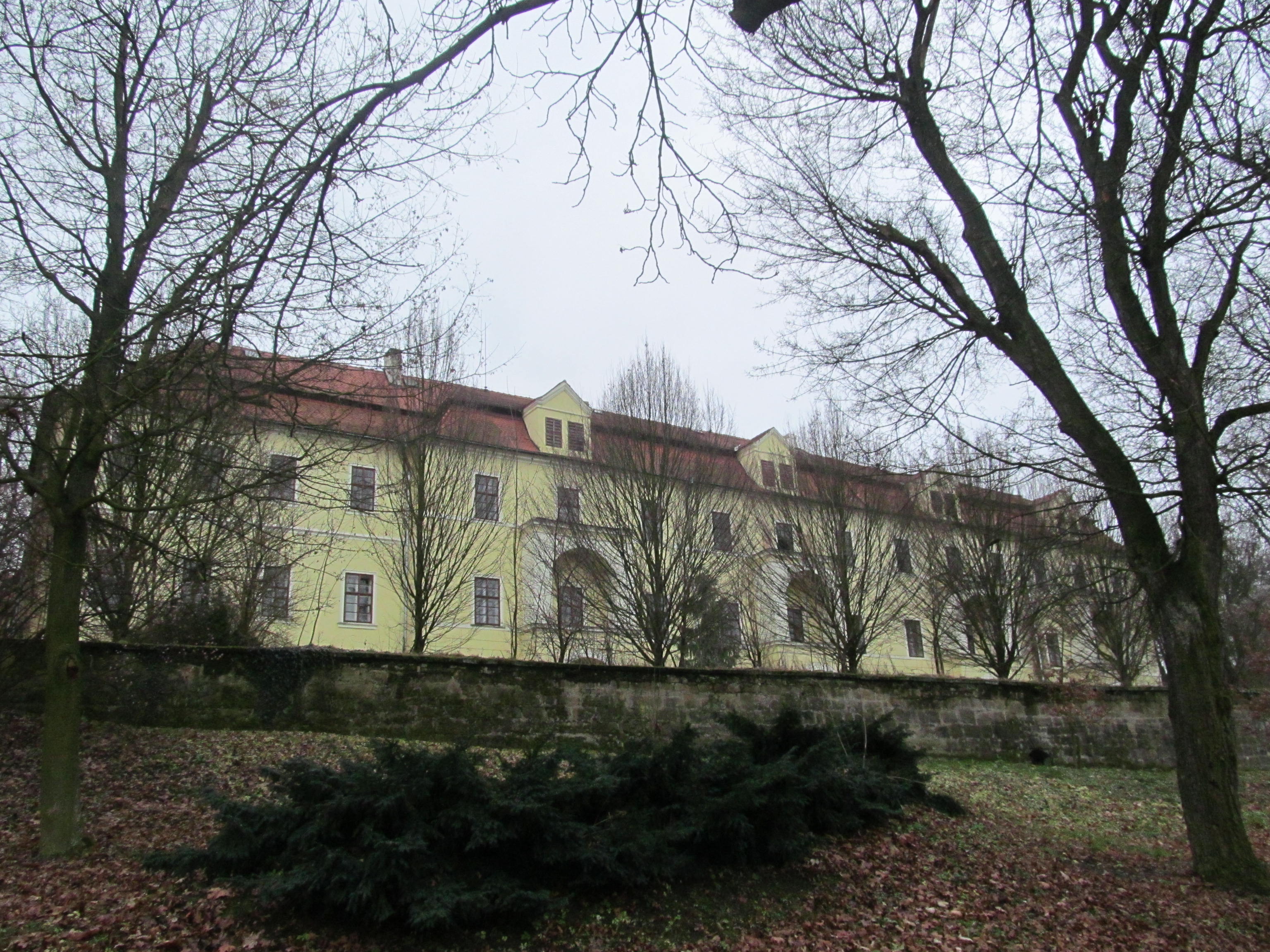 Dnešní pohled – Zámek Peruc