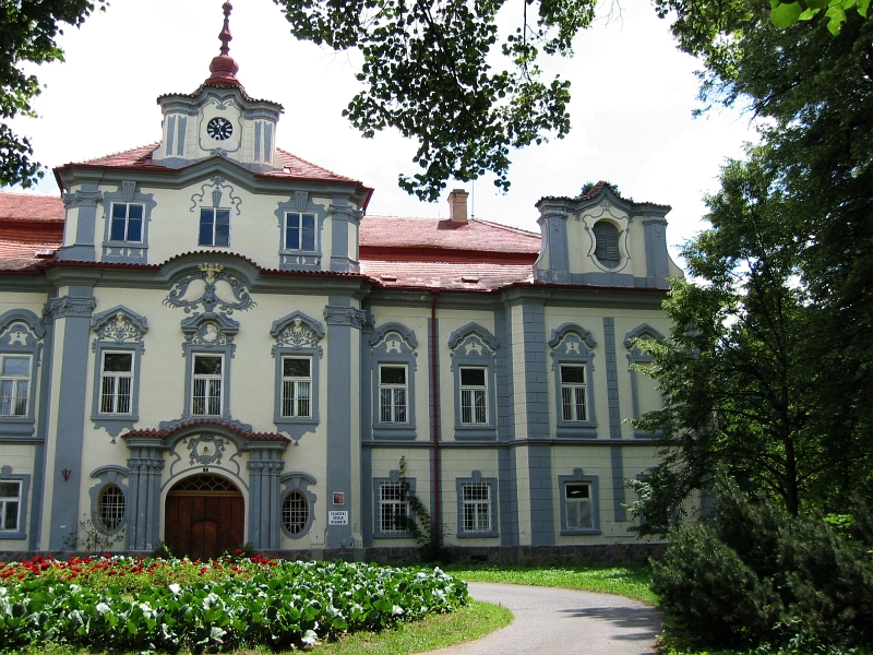 Dnešní pohled – Zámek Přestavlky (Přestavlky)
