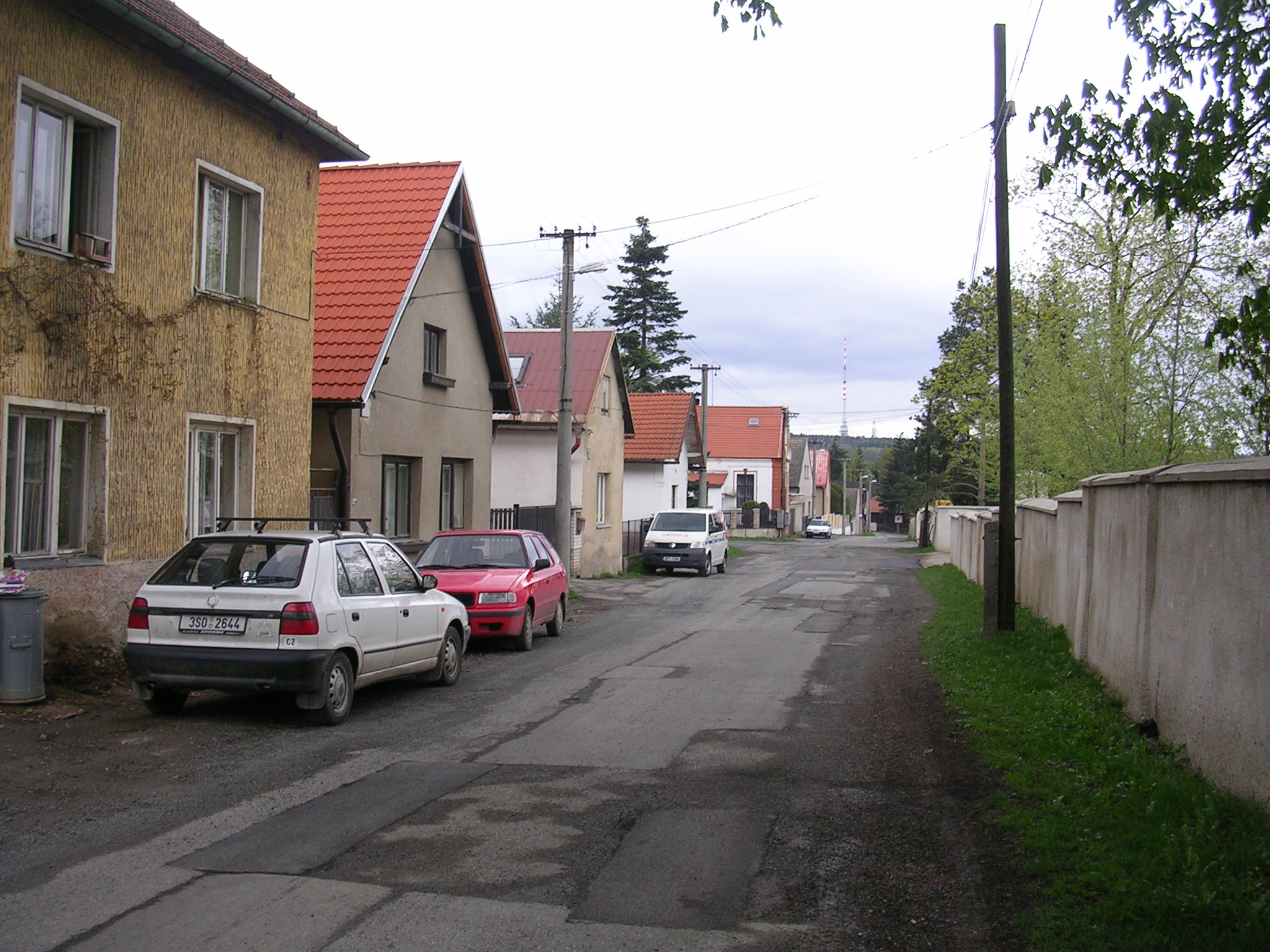 Dnešní pohled – Zámeček Trnová