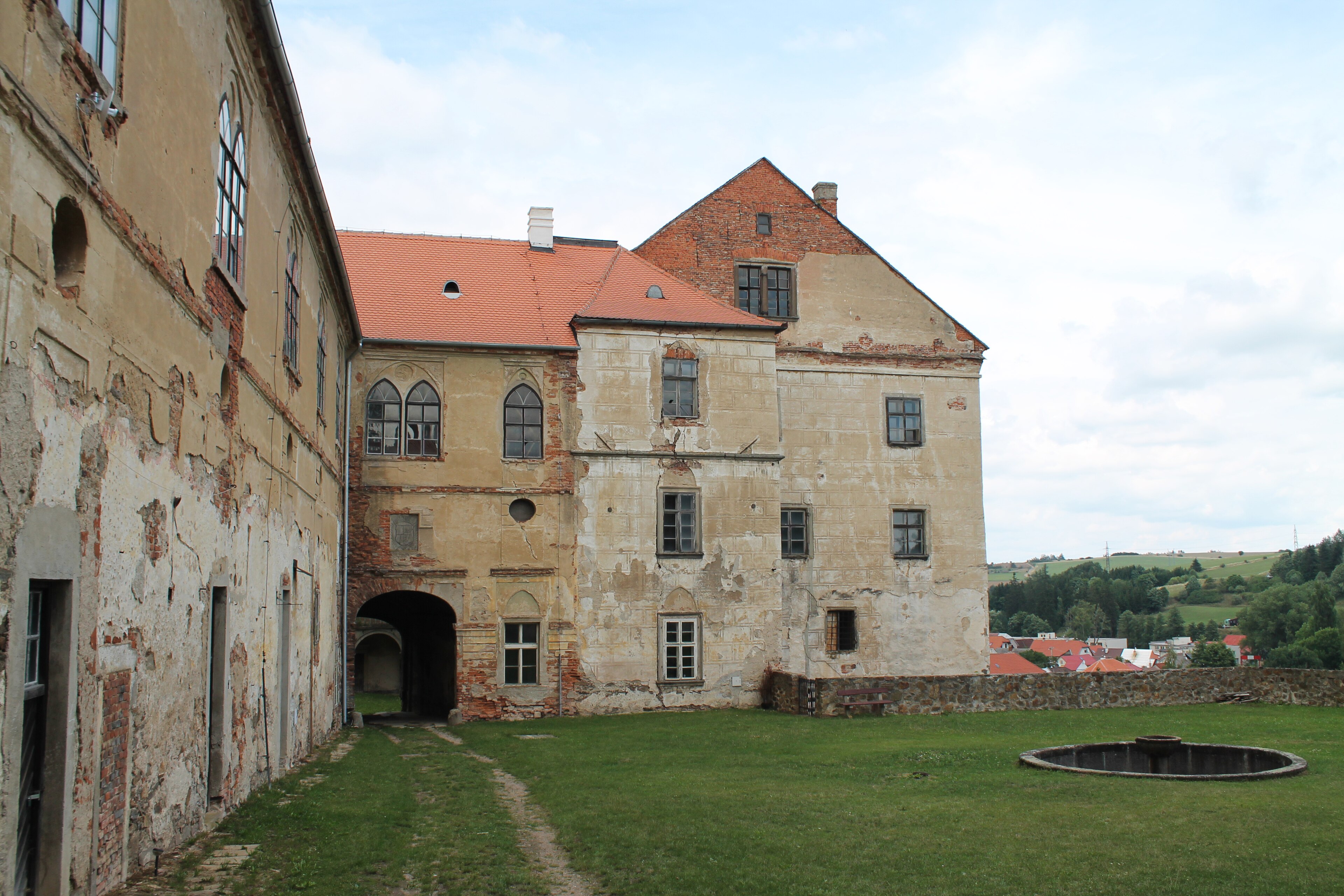 Dnešní pohled – zámek Brtnice