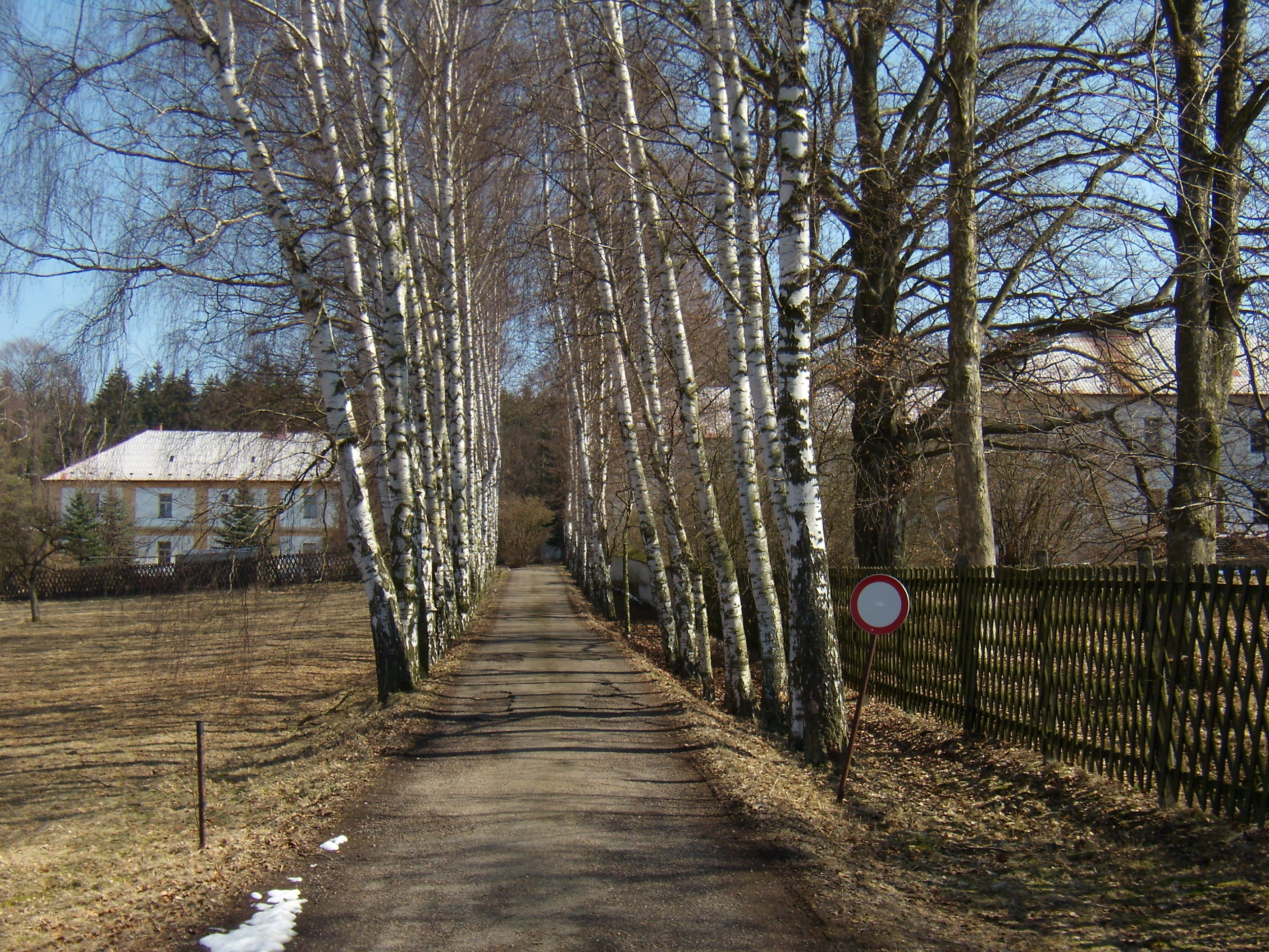 Dnešní pohled – zámek Březina