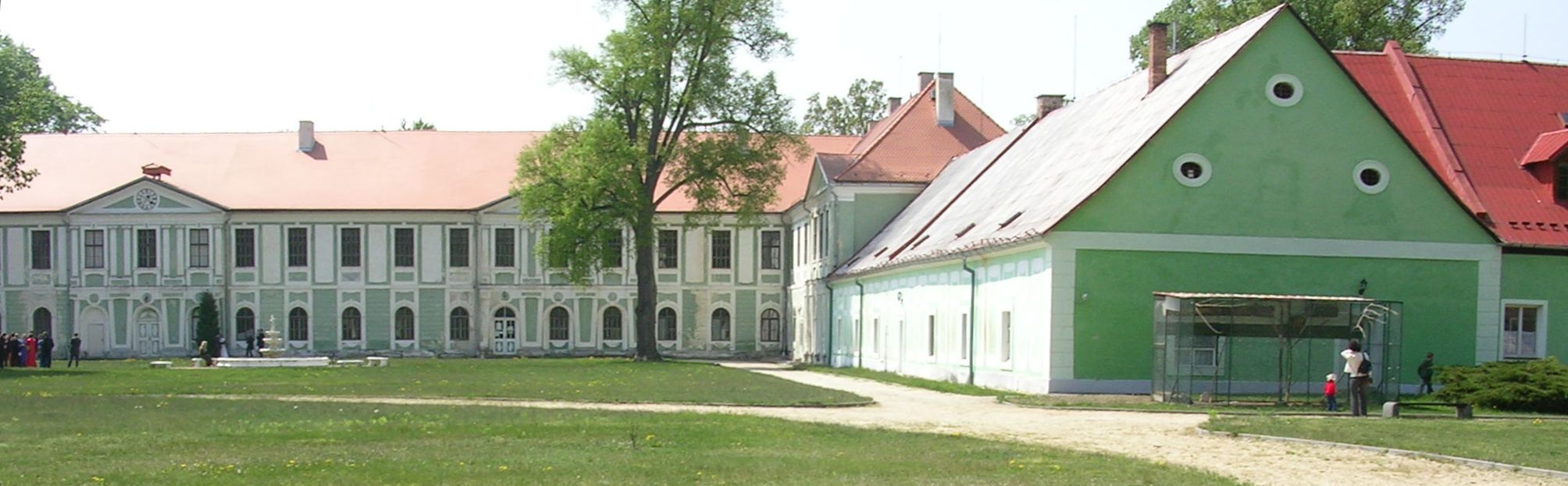 Dnešní pohled – zámek Jemčina