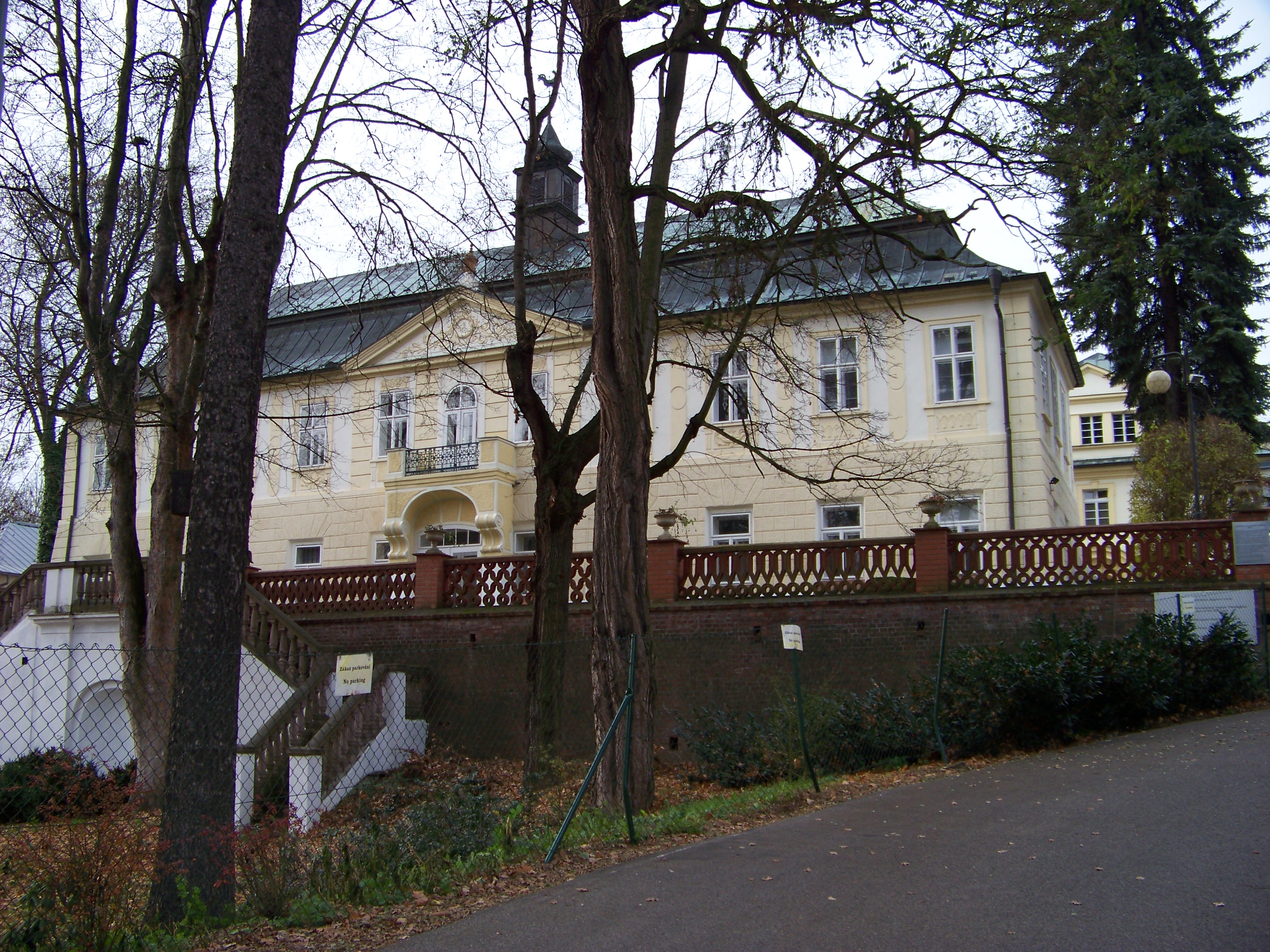 Dnešní pohled – zámek Jenerálka