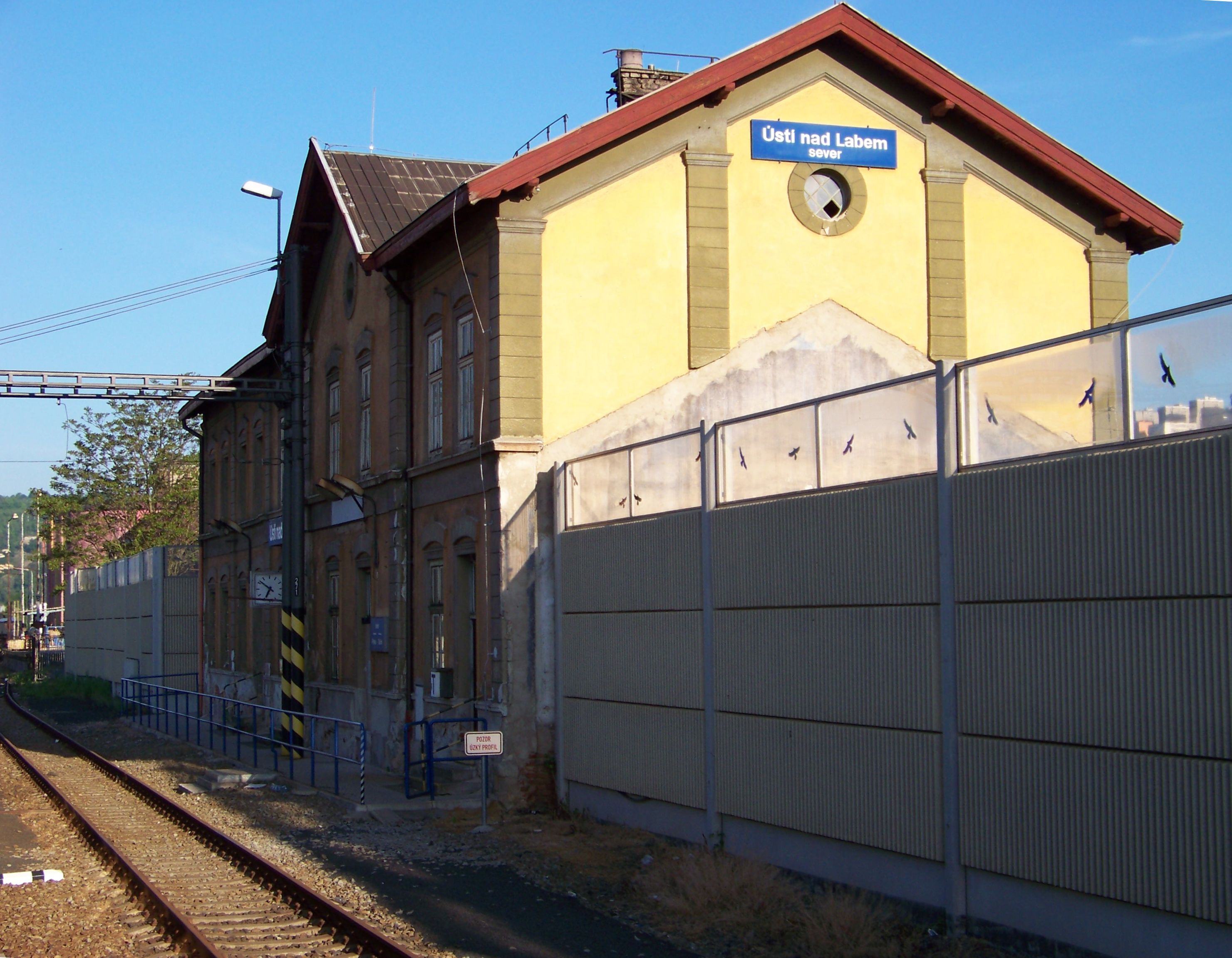 Dnešní pohled – zámek Krásné Březno