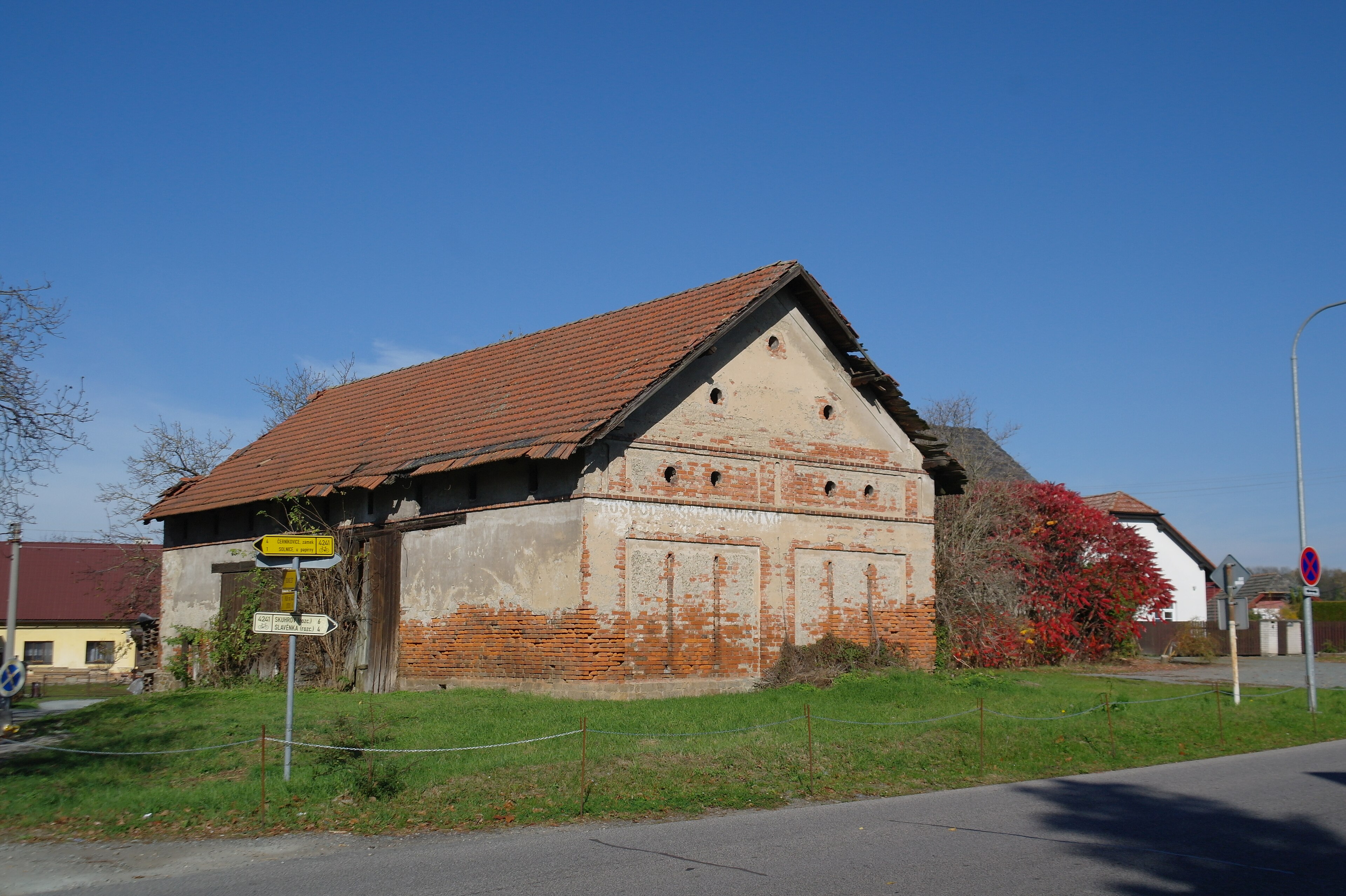 Dnešní pohled – zámek Kvasiny