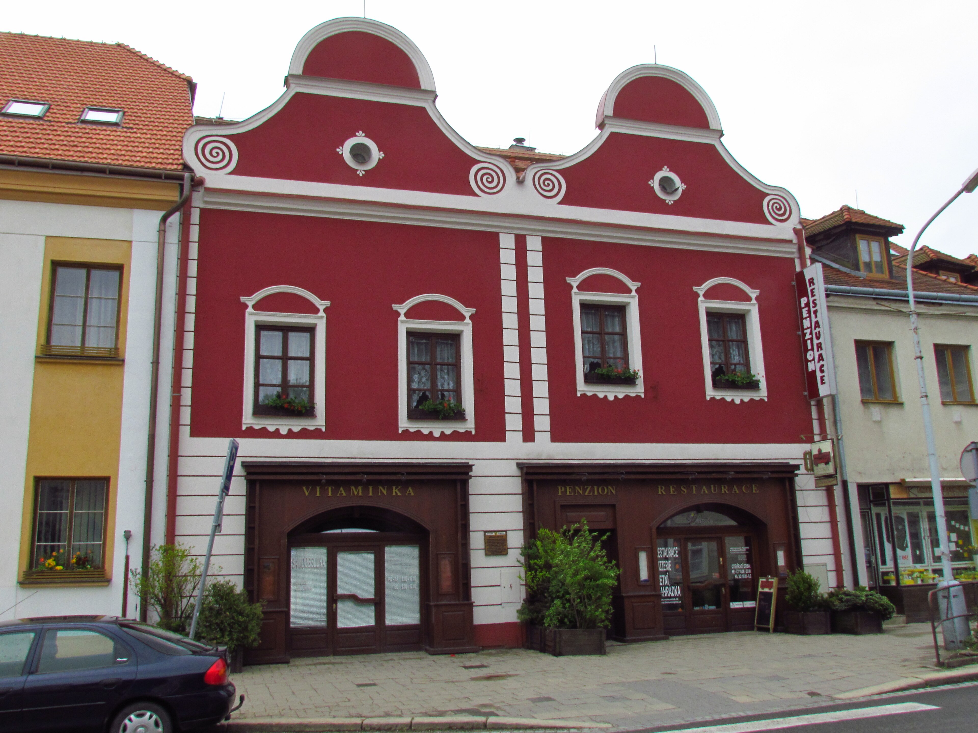 Dnešní pohled – zámek Moravské Budějovice