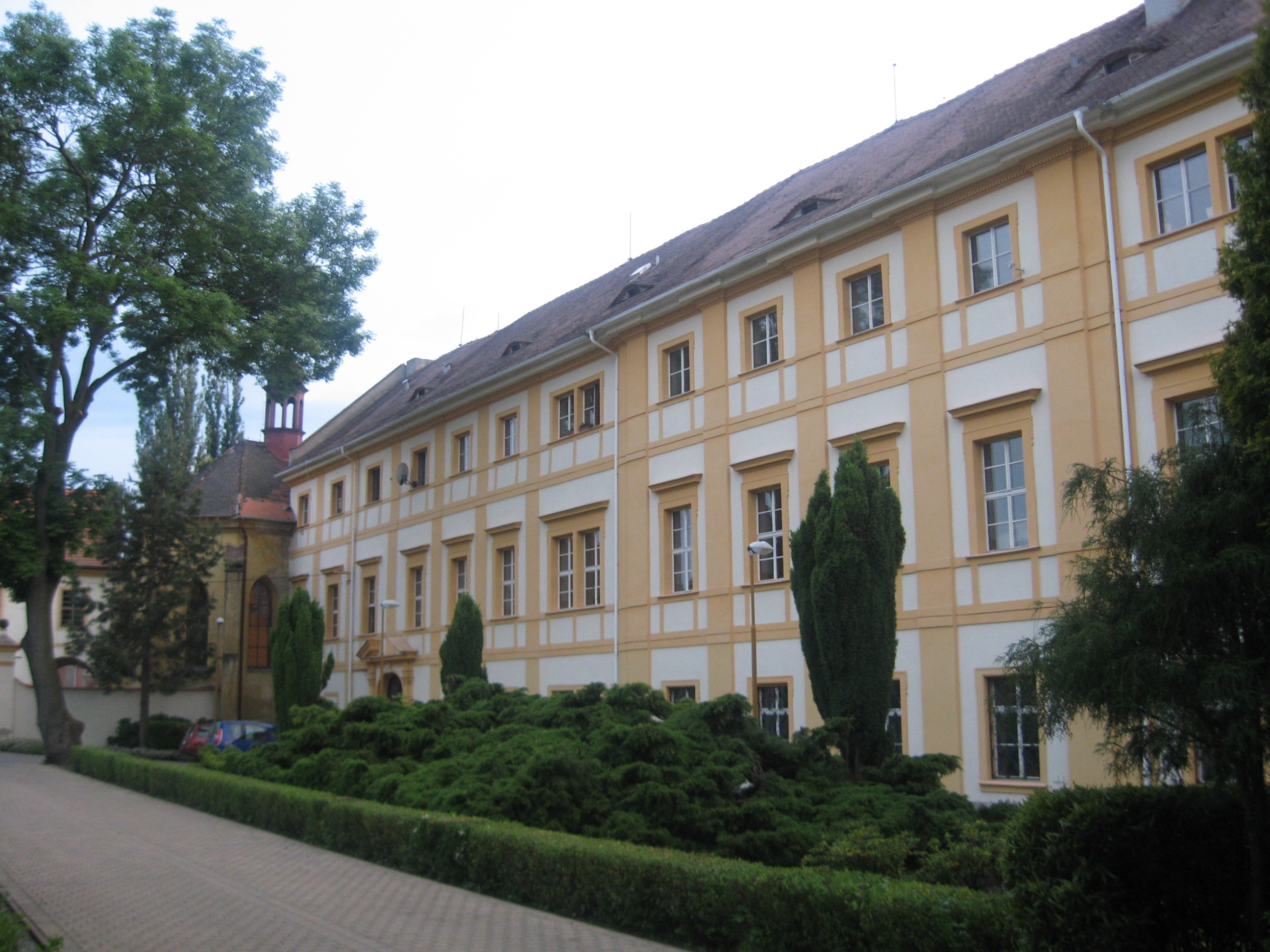 Dnešní pohled – zámek Světec