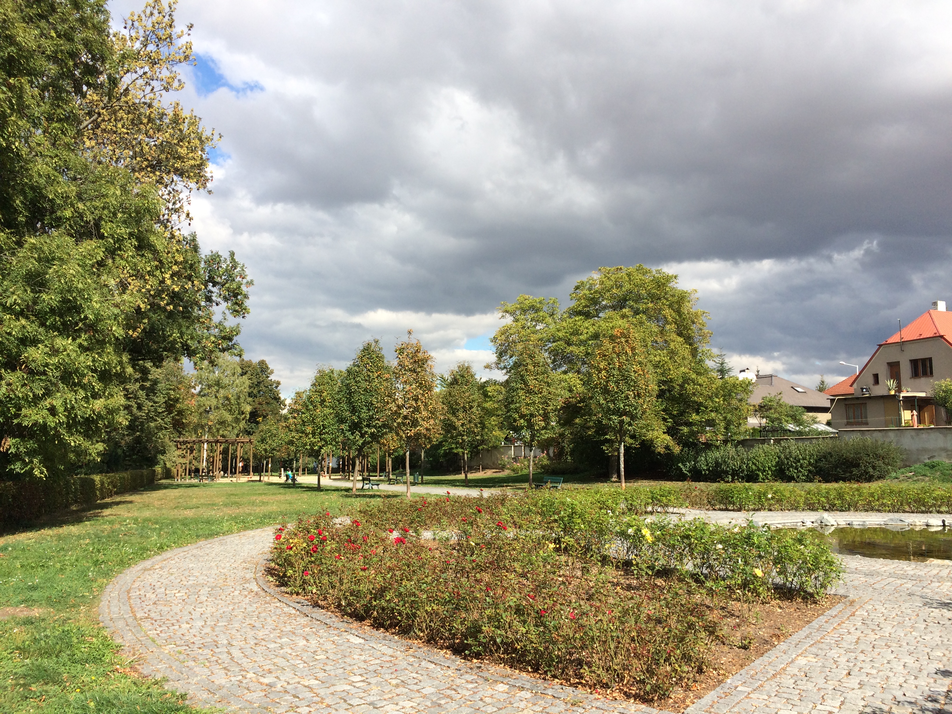 Dnešní pohled – zámek Čakovice