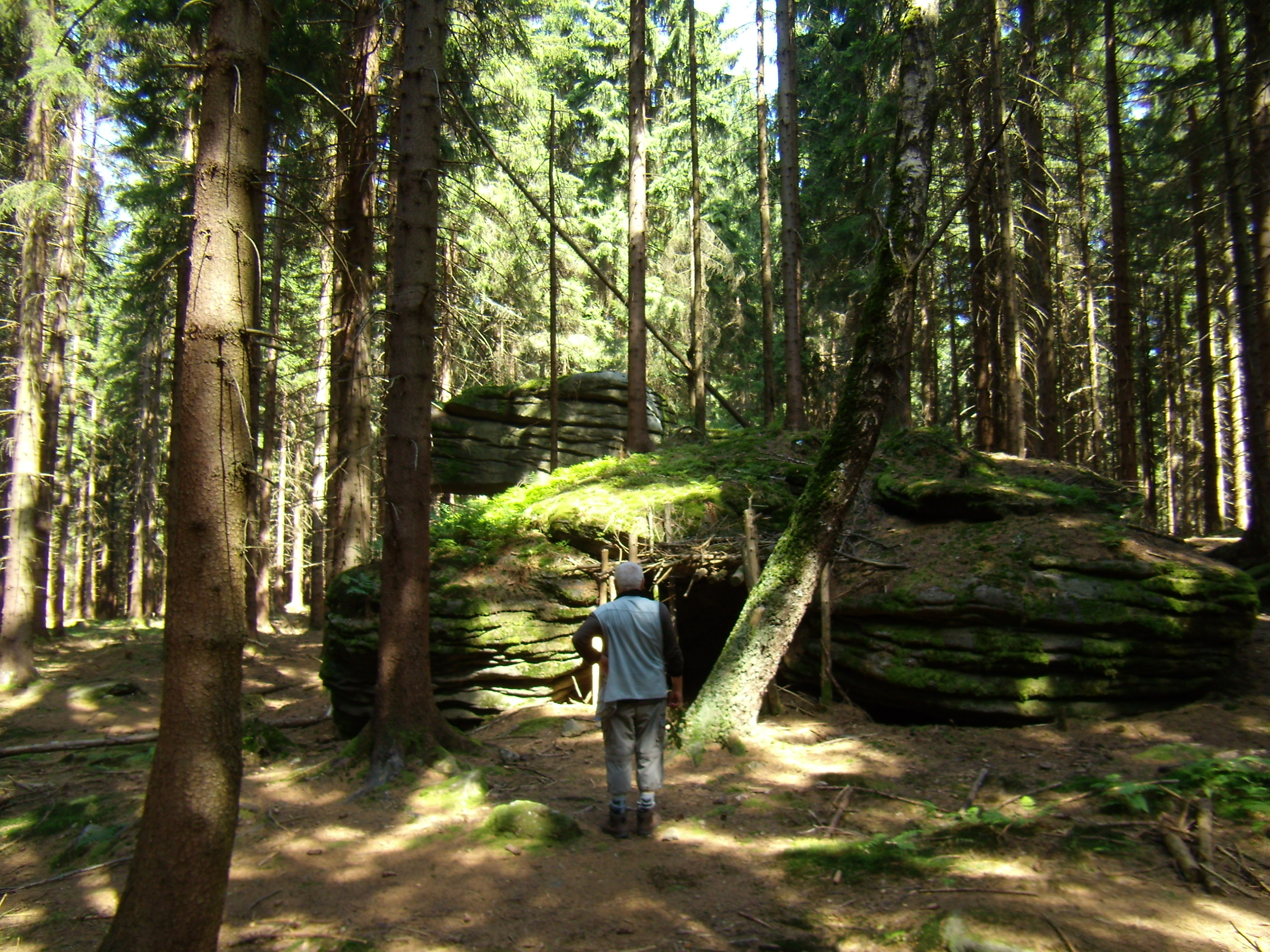 Dnešní pohled – Šelmberk (Lesná)