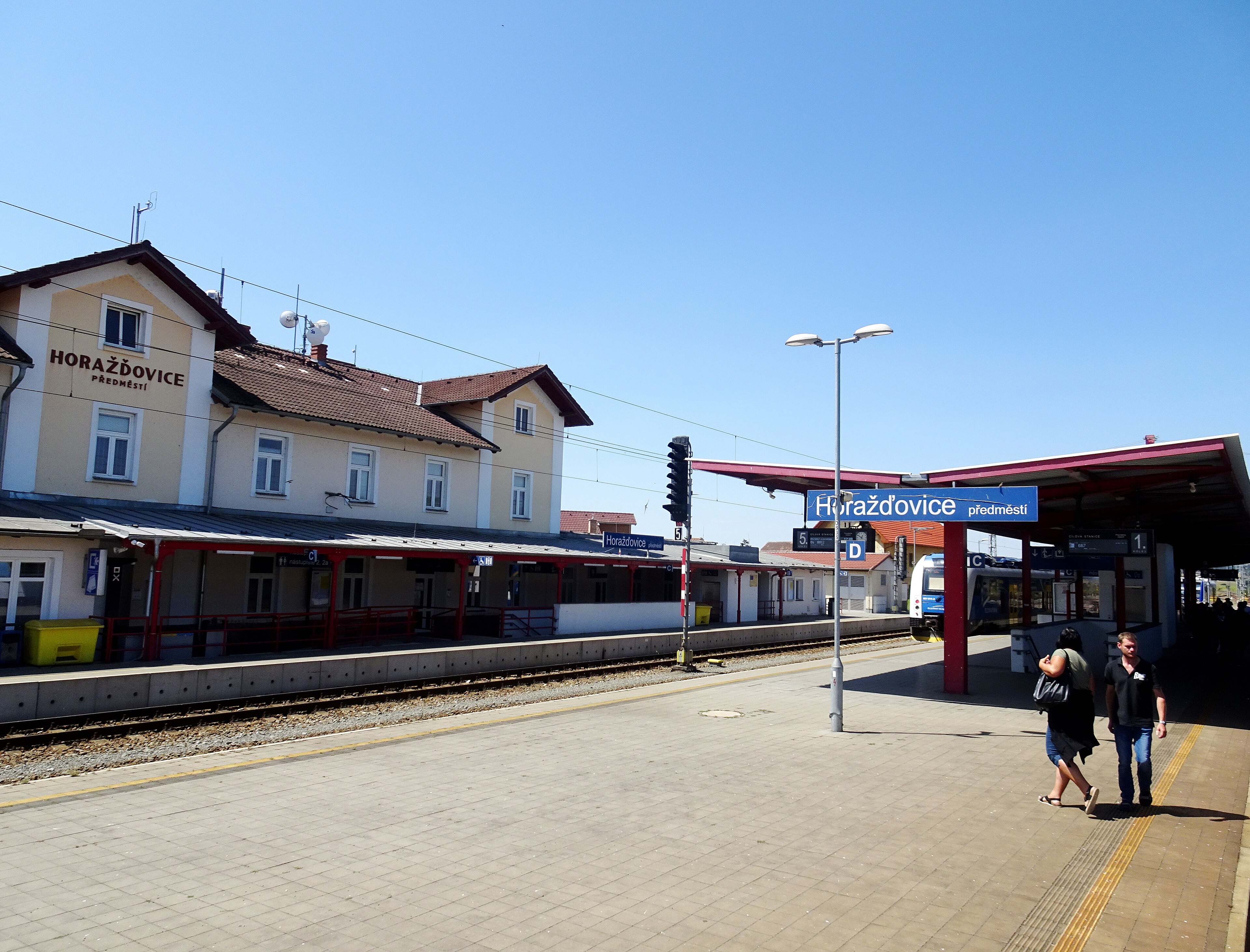 Dnešní pohled – Železniční nehoda u Horažďovic