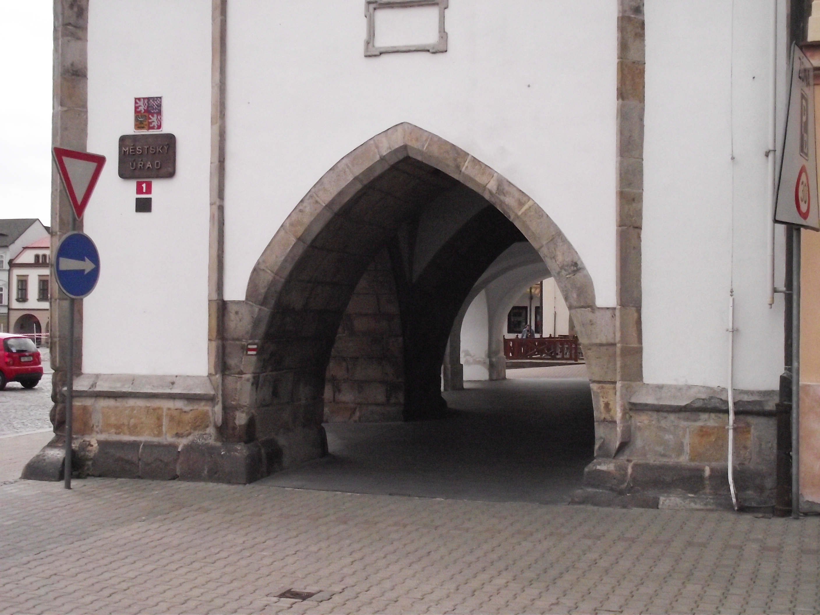 Dnešní pohled – Kadaňská radnice