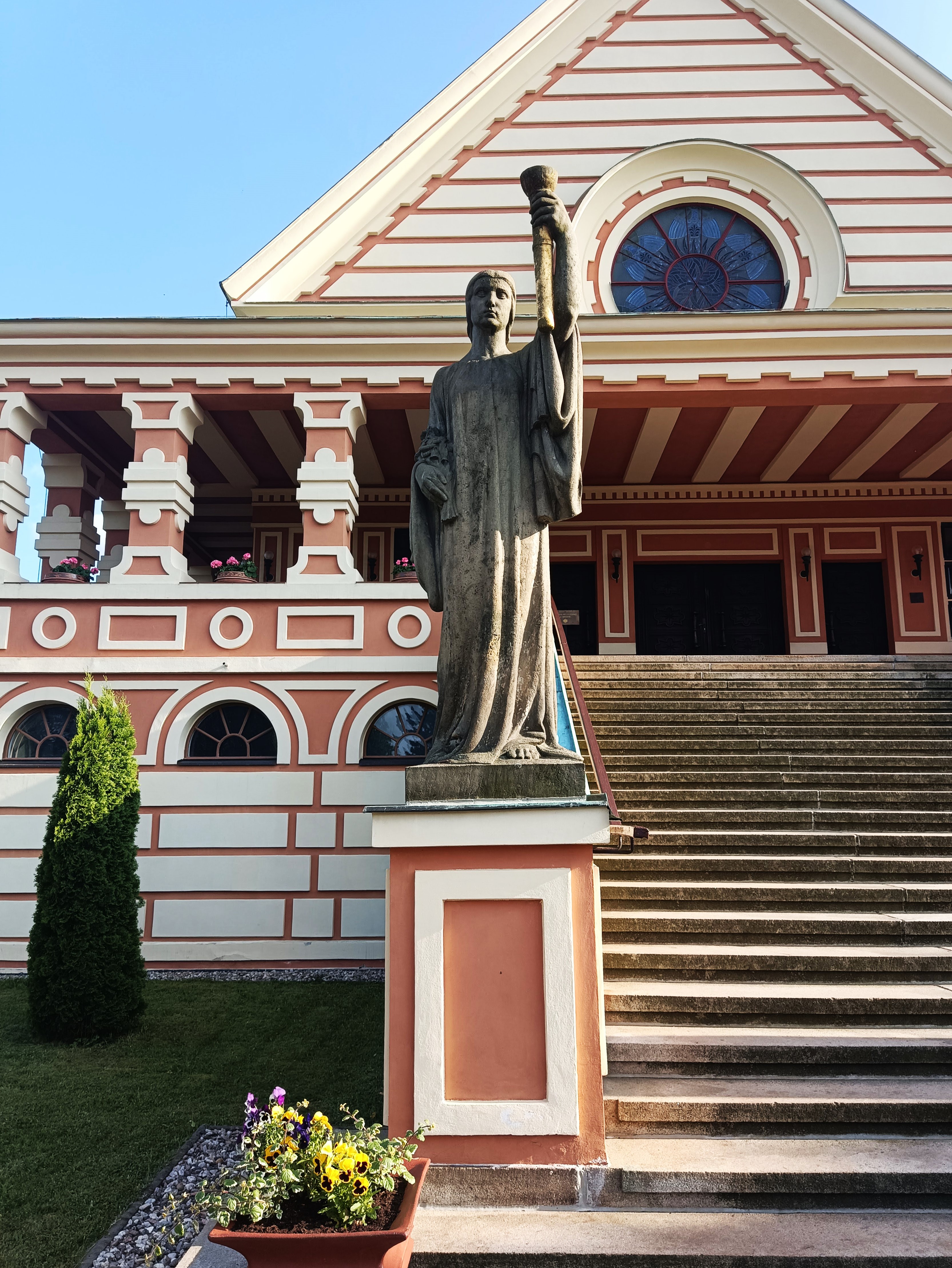 Dnešní pohled – Pardubické krematorium