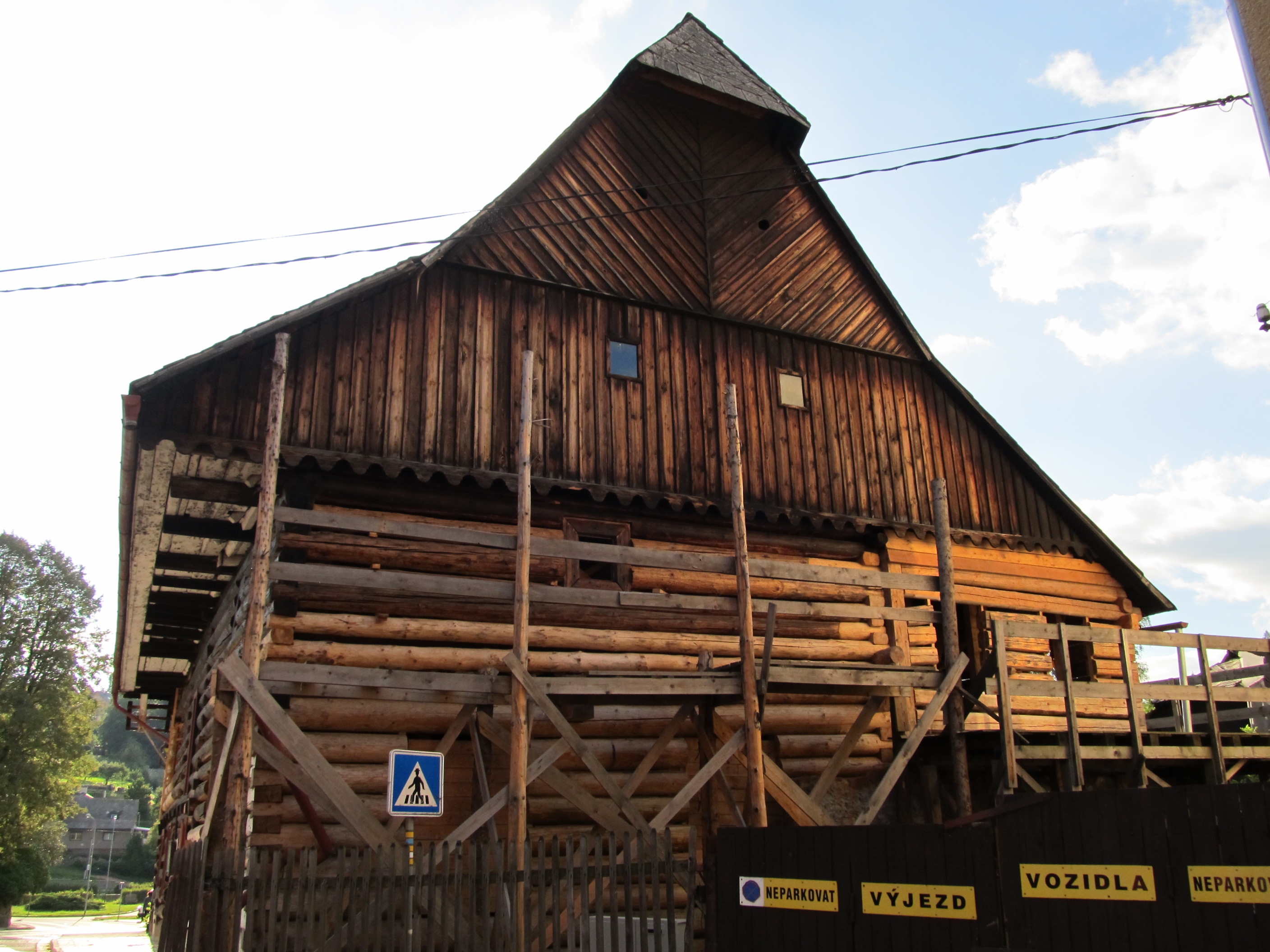 Dnešní pohled – hospoda Dřevěnka