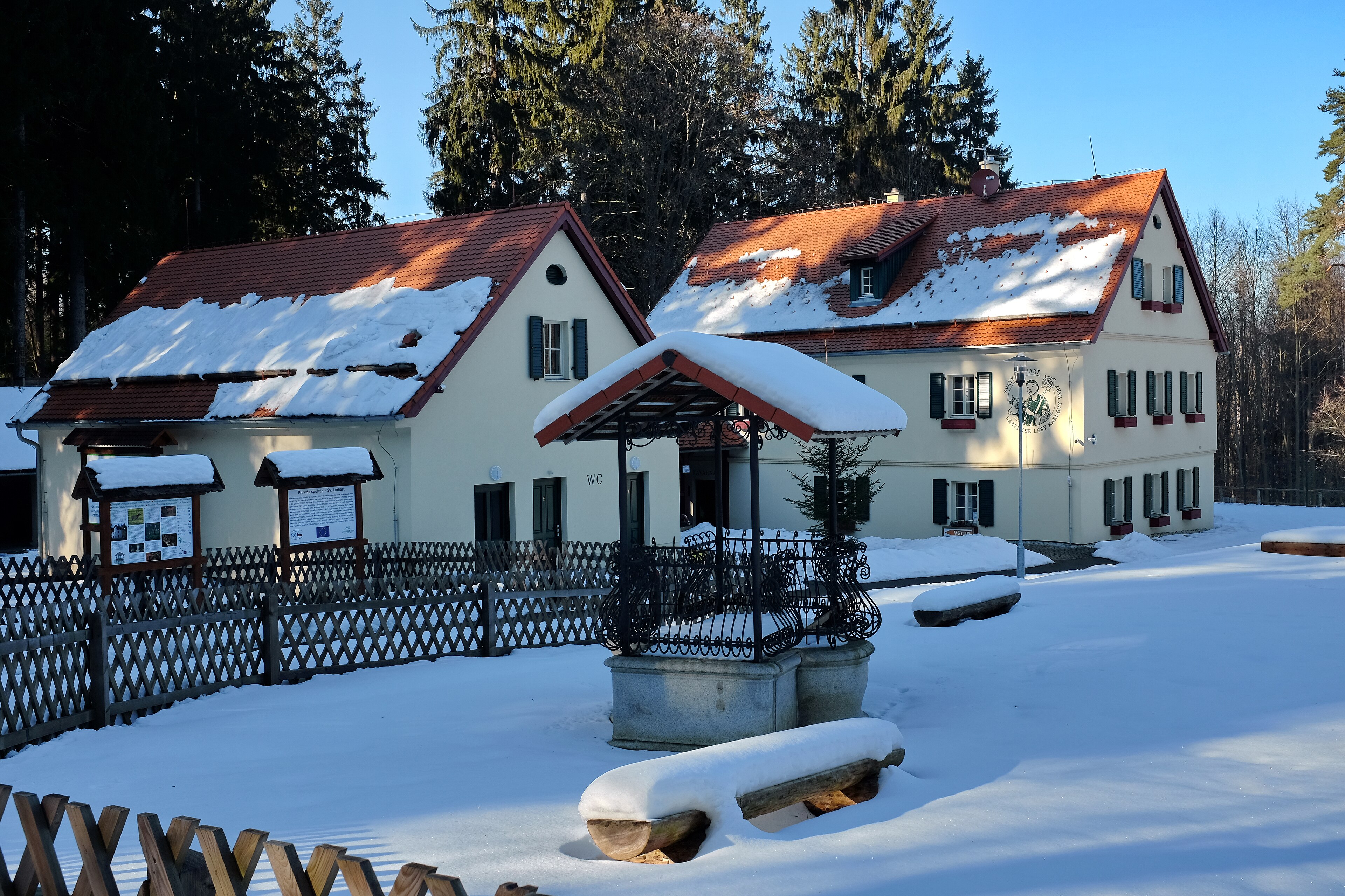 Dnešní pohled – Svatý Linhart (Karlovy Vary)