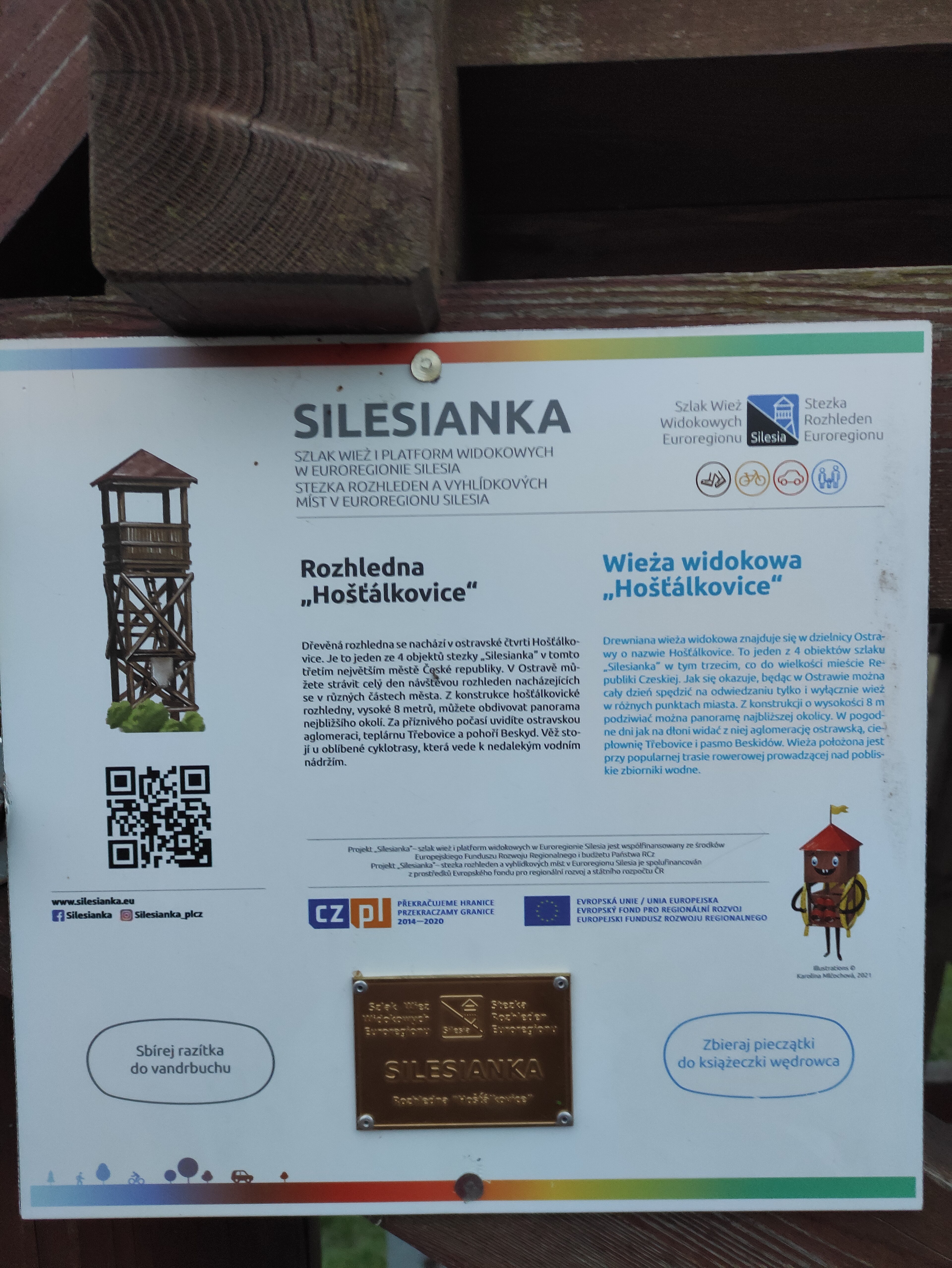 Dnešní pohled – Stezka rozhleden a vyhlídkových míst v Euroregionu Silesia