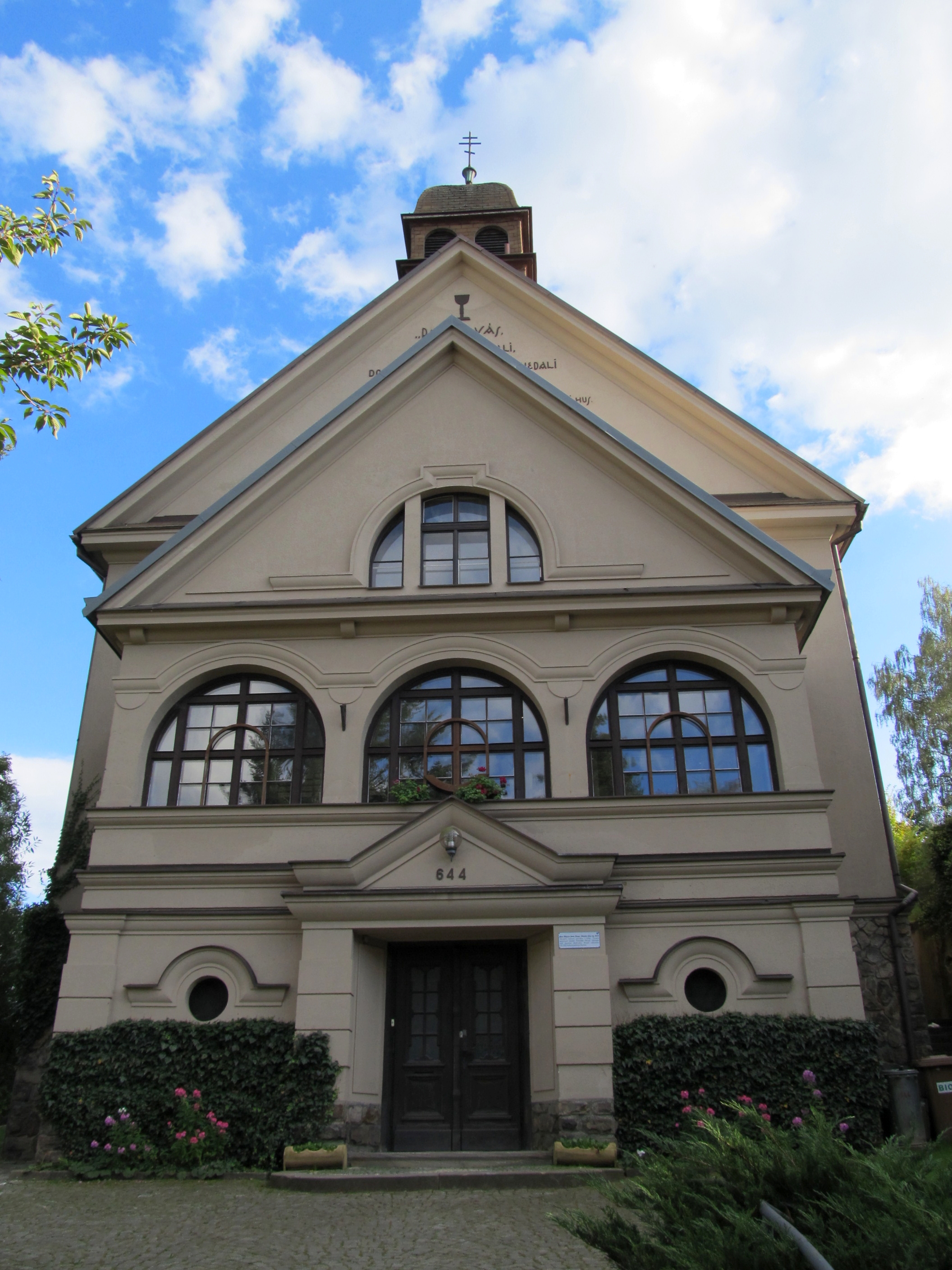 Dnešní pohled – Husův sbor v Úpici