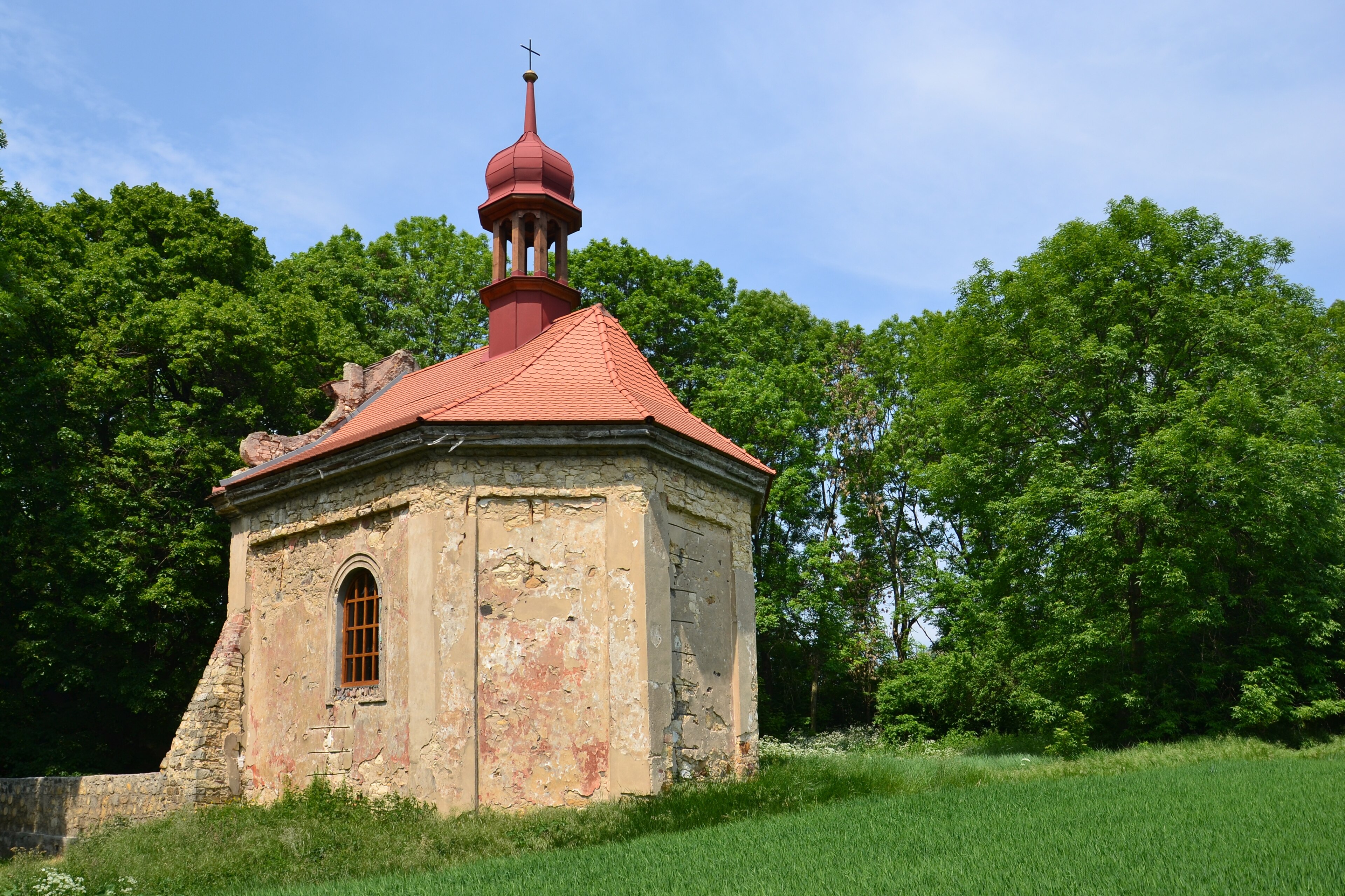 Dnešní pohled – Kaple svatého Víta
