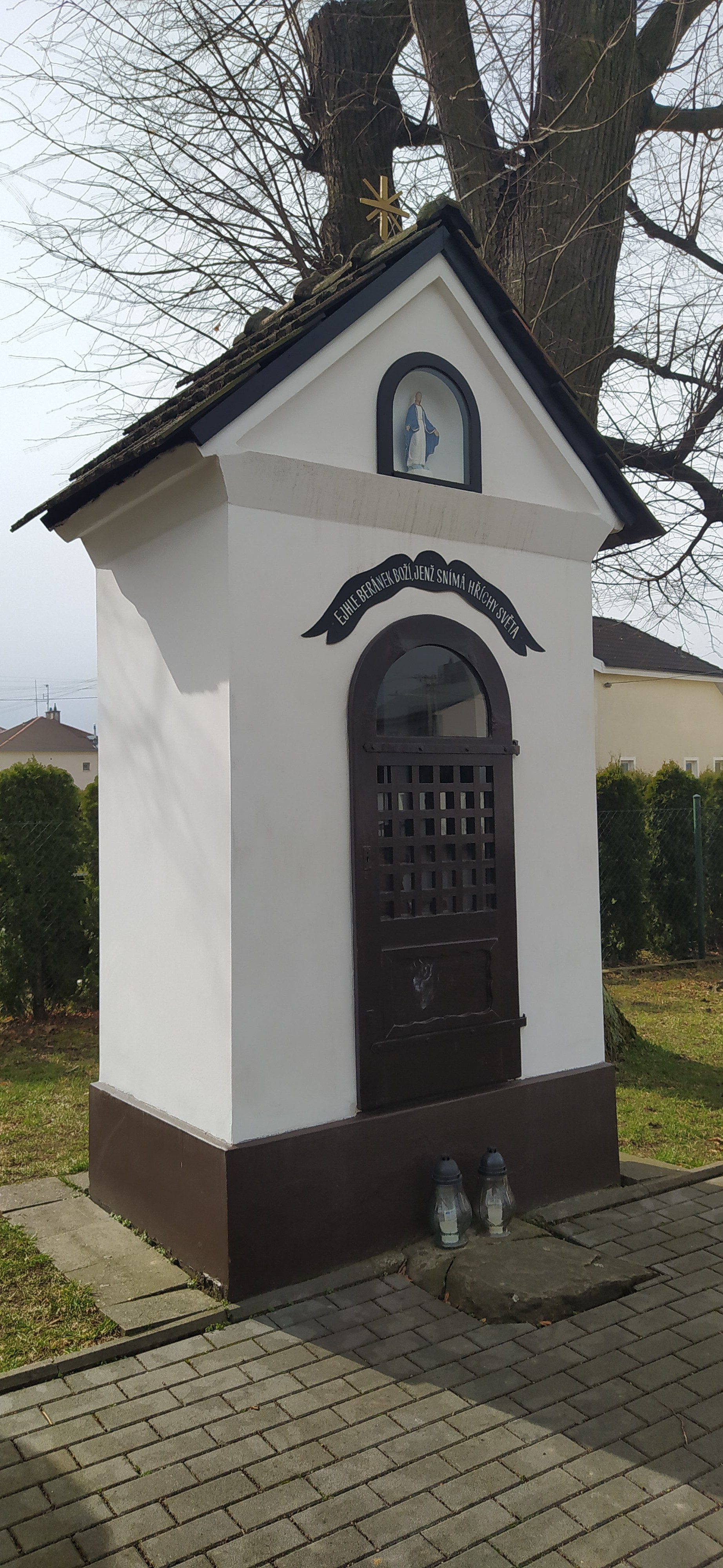 Dnešní pohled – Kaplička pod Vinnou horou