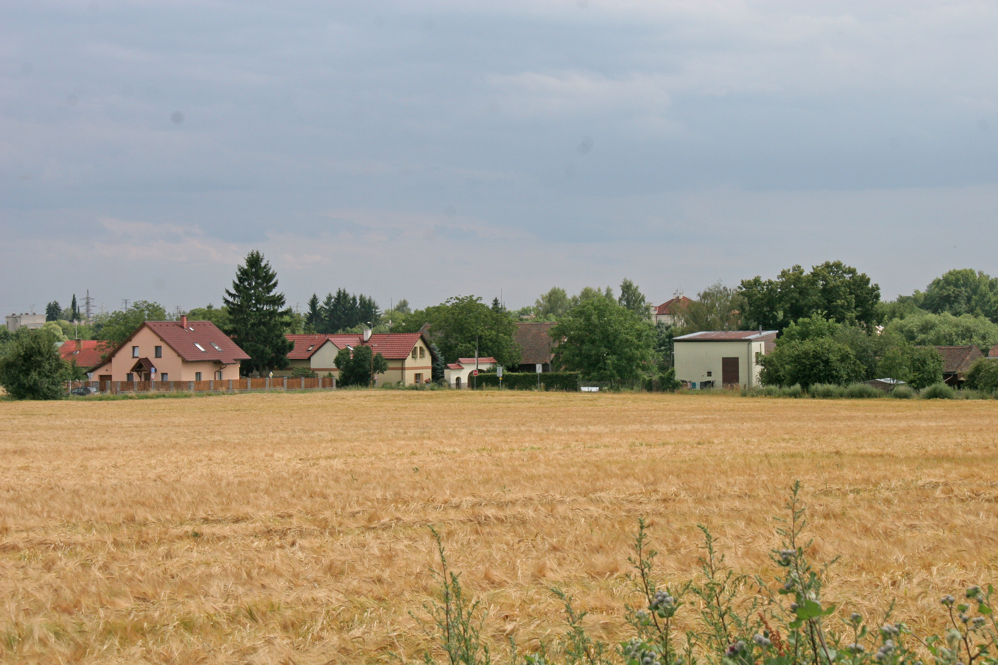 Dnešní pohled – Kostel Nejsvětější Trojice (Všestary)