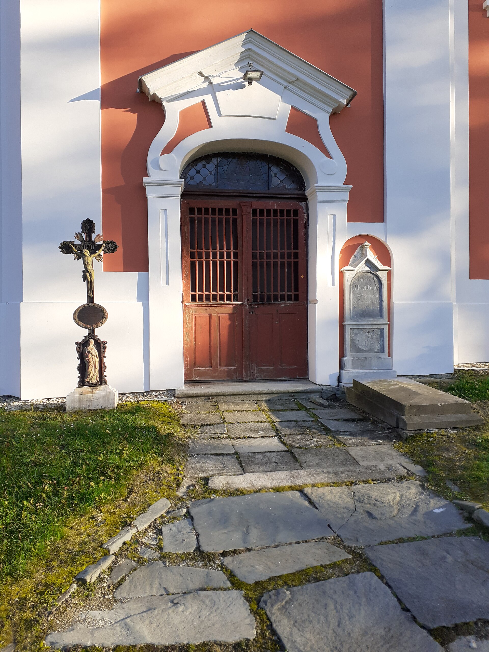 Dnešní pohled – Kostel Neposkvrněného početí Panny Marie (Holčovice)
