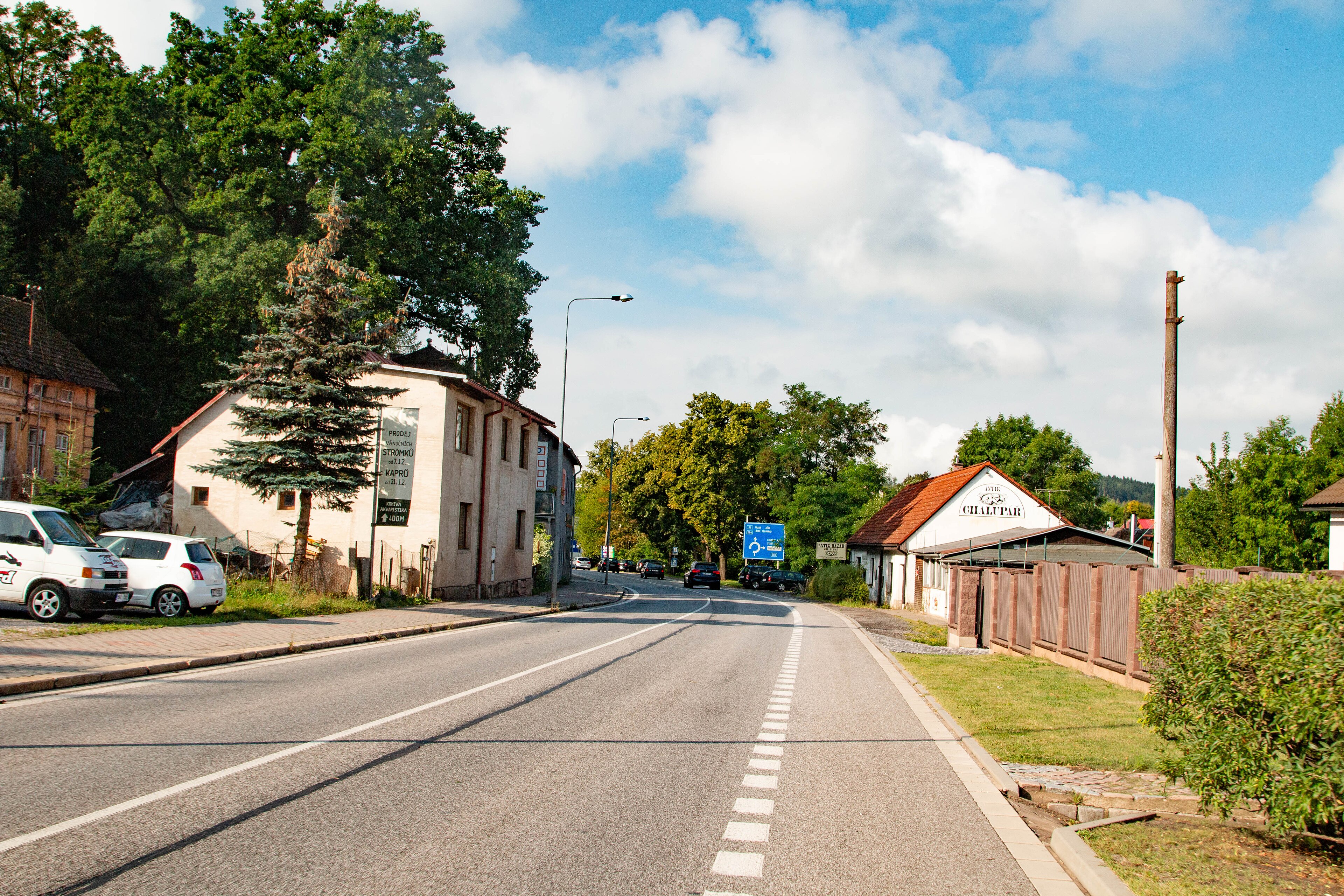 Dnešní pohled – Kostel Proměnění Páně a svatého Mikuláše