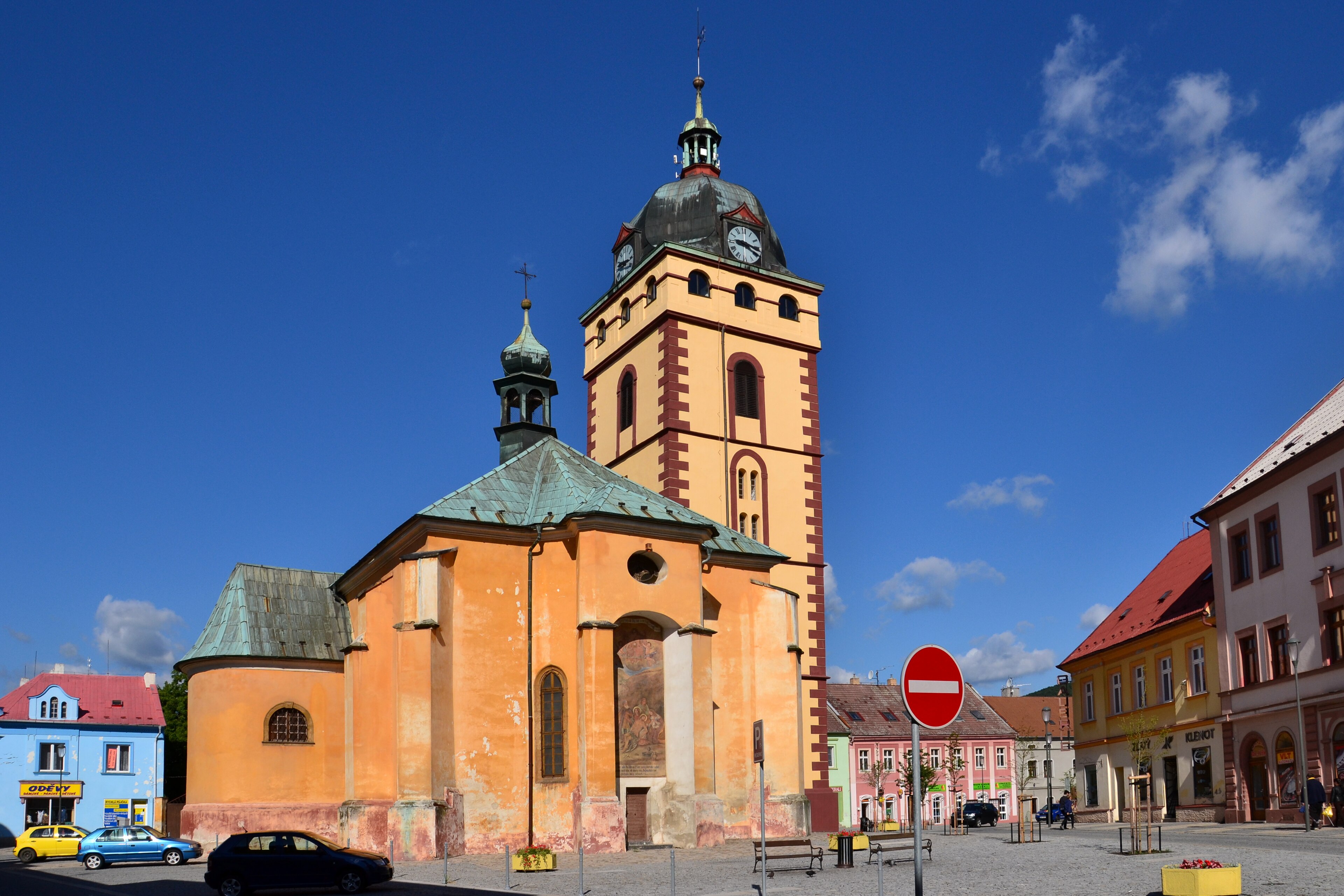 Dnešní pohled – Kostel svaté Anny (Jirkov)