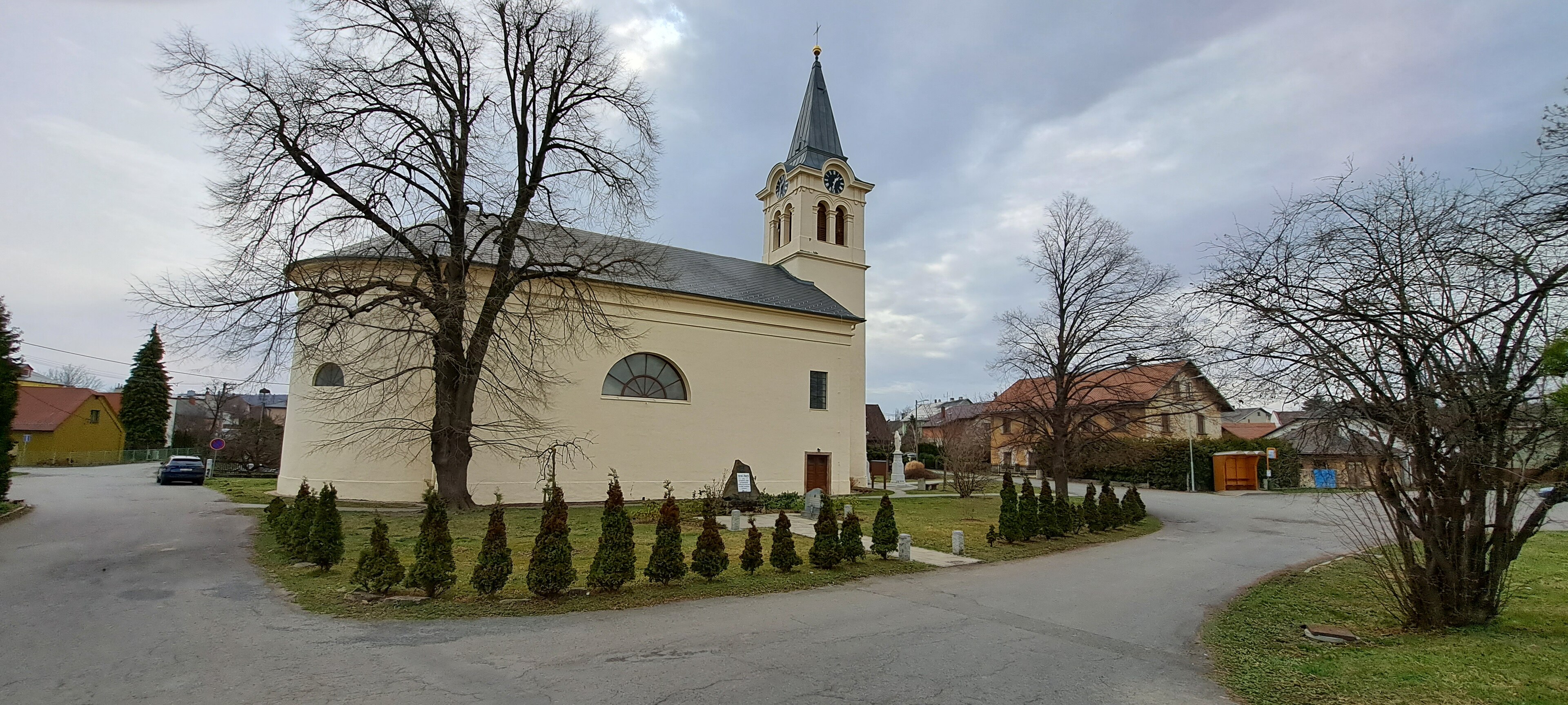 Dnešní pohled – Kostel svatého Bartoloměje (Litultovice)