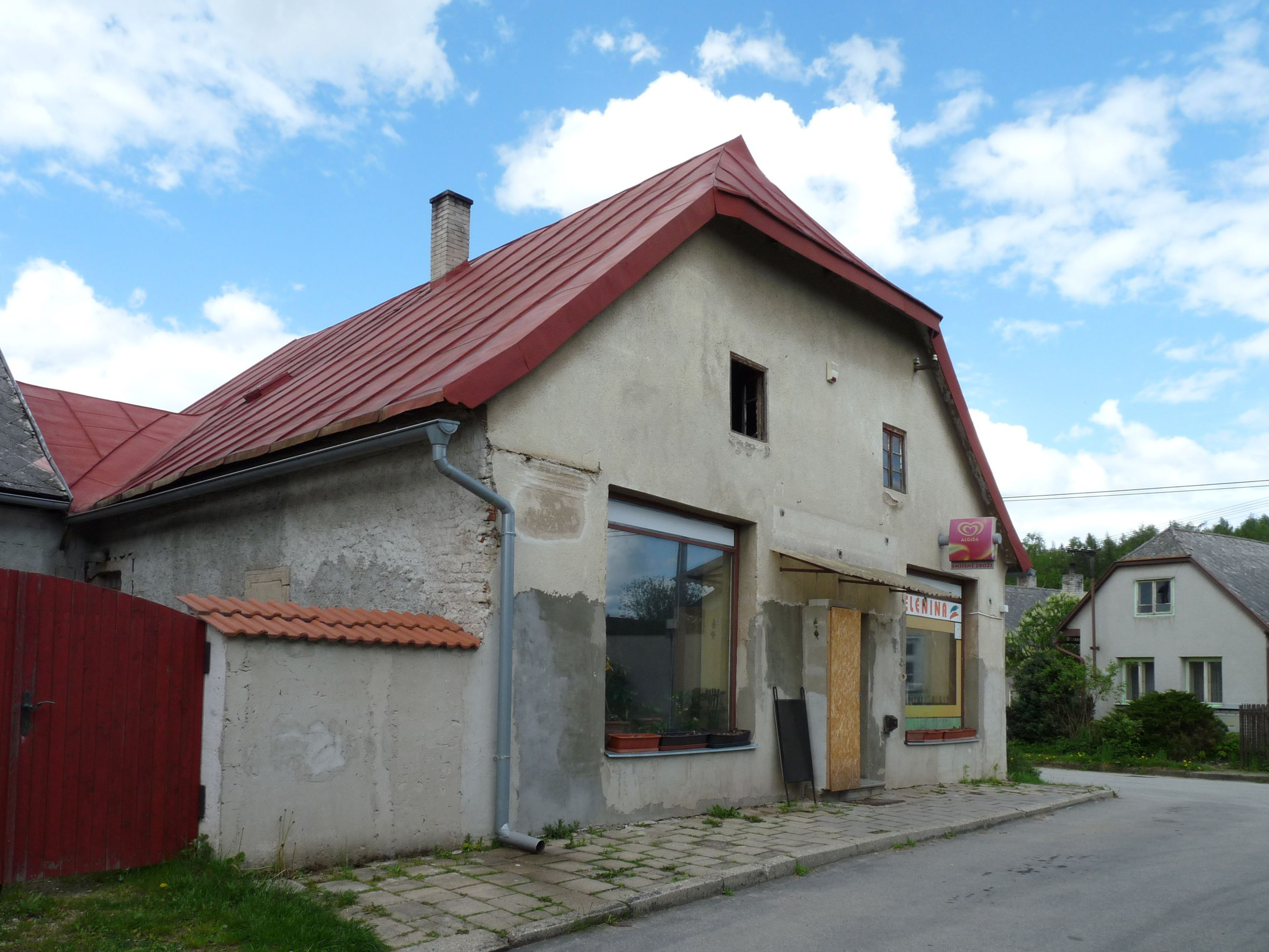 Dnešní pohled – Kostel svatého Floriána (Střítež)