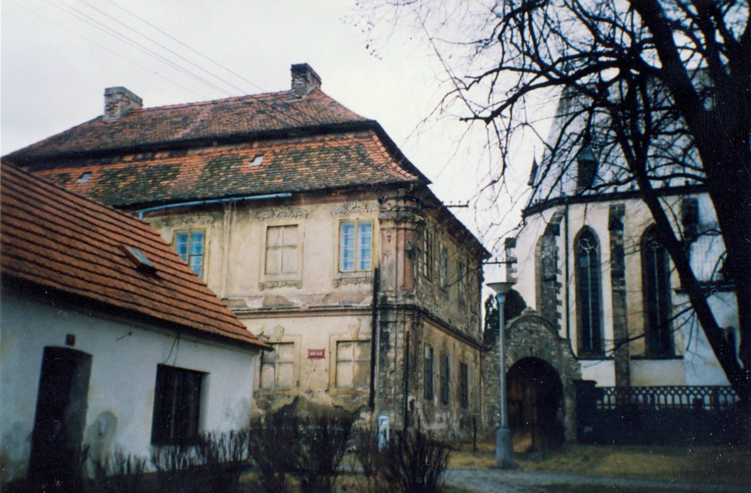 Dnešní pohled – Kostel svatého Jakuba Většího (Slavětín)