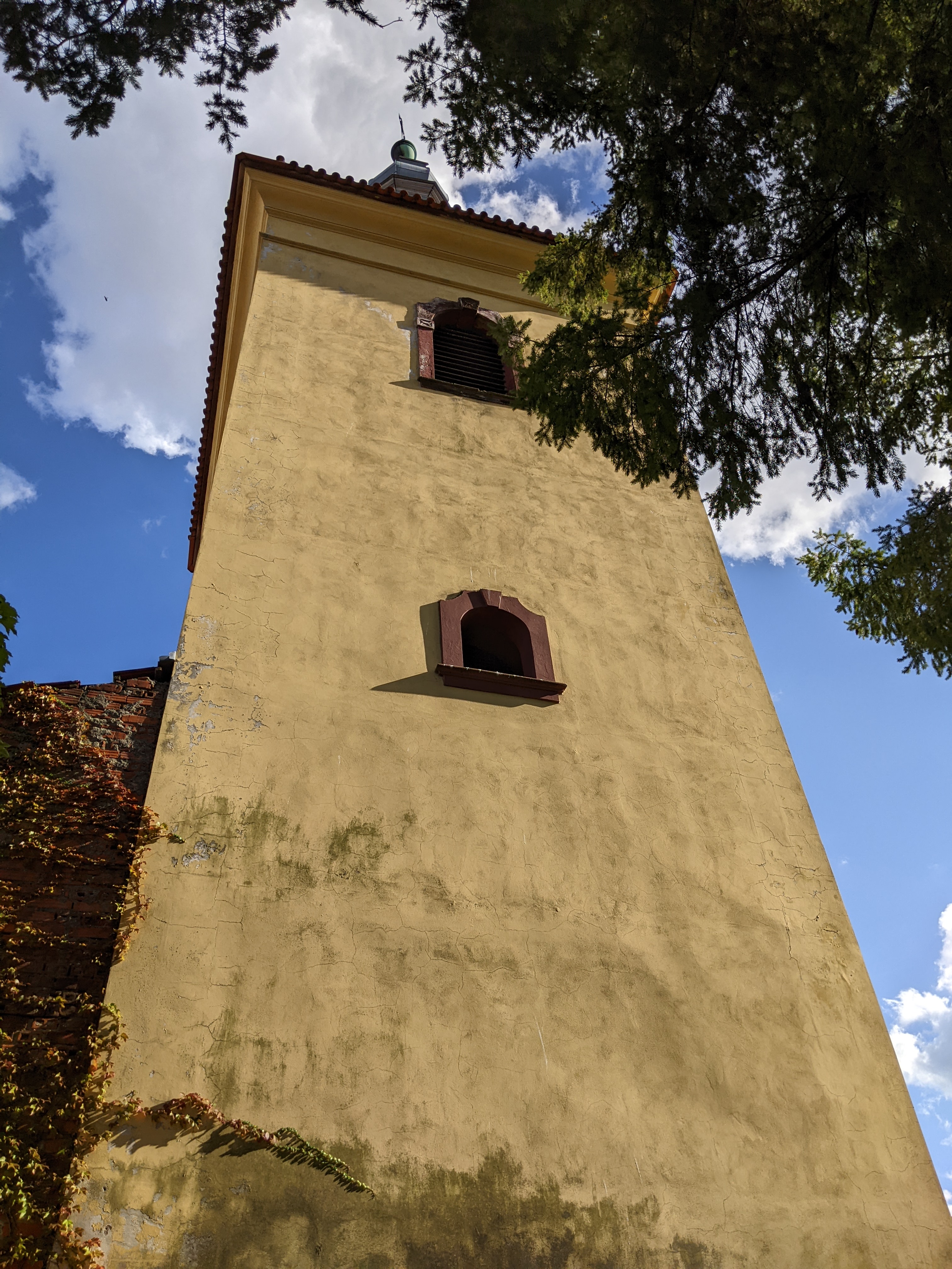 Dnešní pohled – Kostel svatého Jana Křtitele (Kostelec nad Černými lesy)