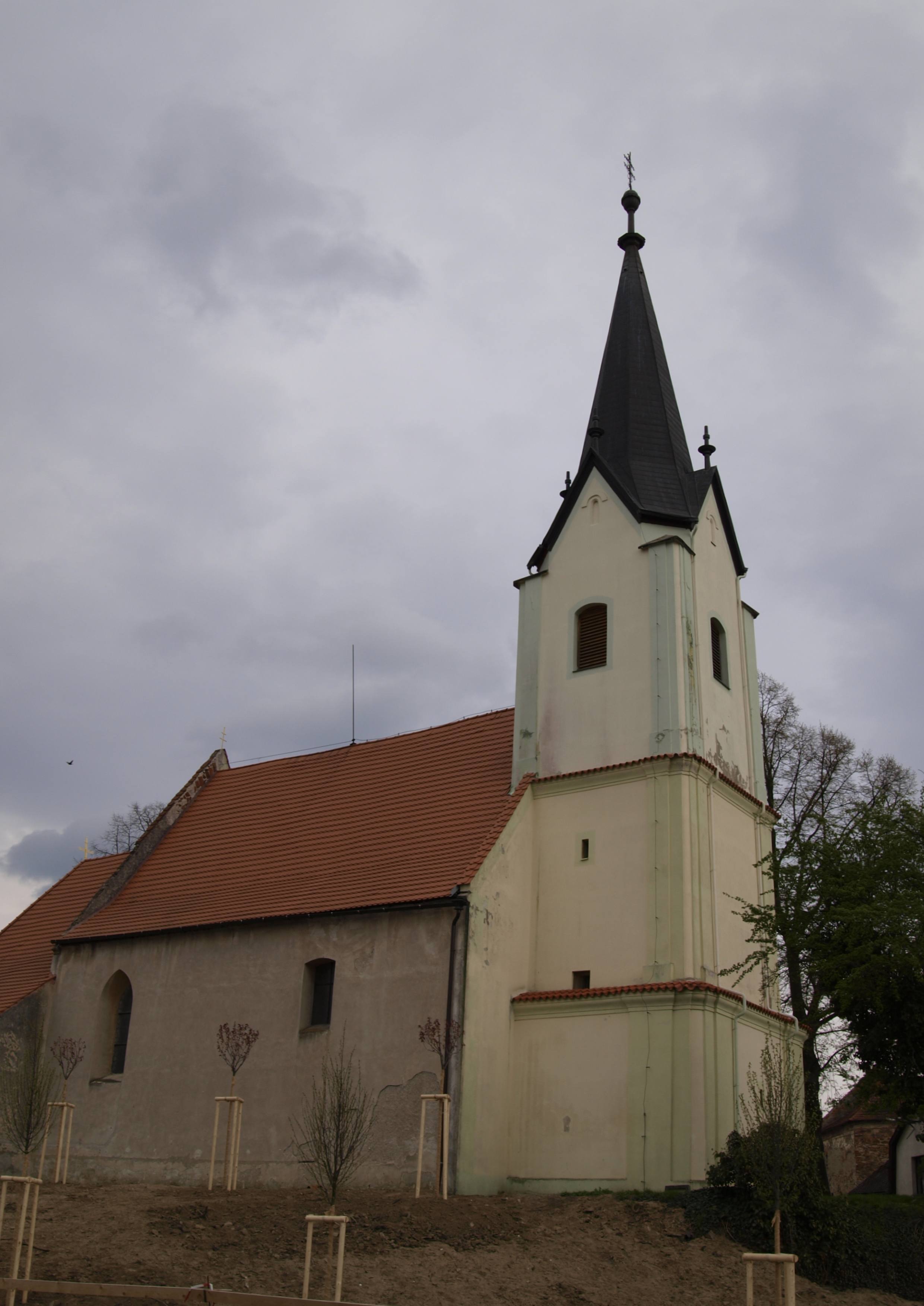 Dnešní pohled – Kostel svatého Jana Křtitele (Janovice nad Úhlavou)